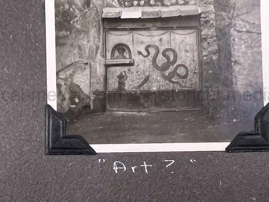  WWII PHOTO ALBUM GROUPING WITH SIGNED MACARTHUR & EISENHOWER FRAMED PHOTOS - 88th BLUE DEVILS