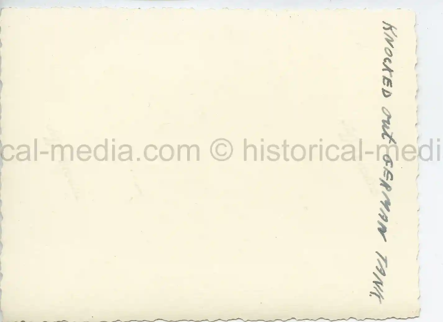 USGI PHOTO OF A PANZER IV TANK - JULY 1944 - JULY 1944 - ST LO