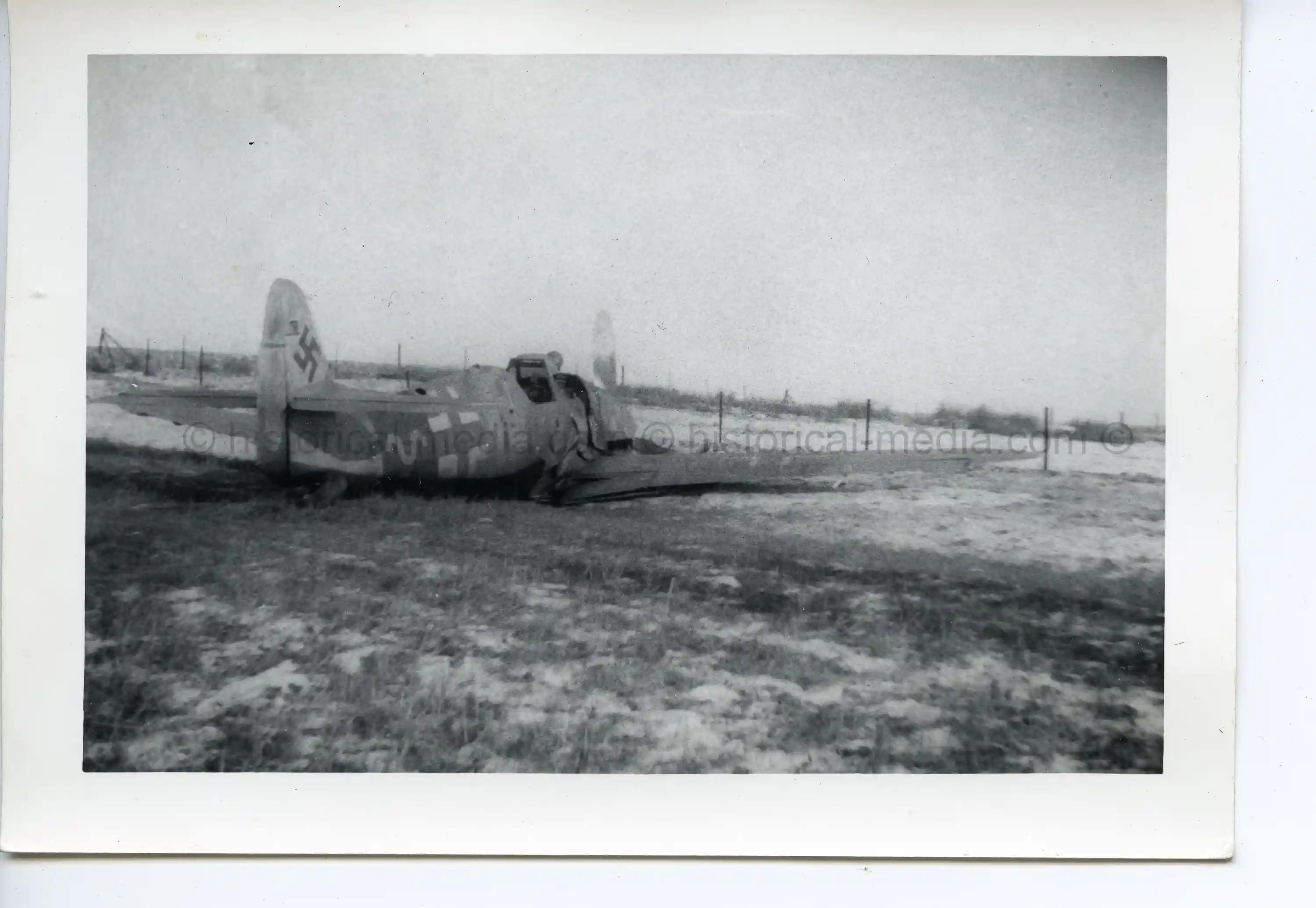 USGI PHOTO CRASH LANDED FW 190