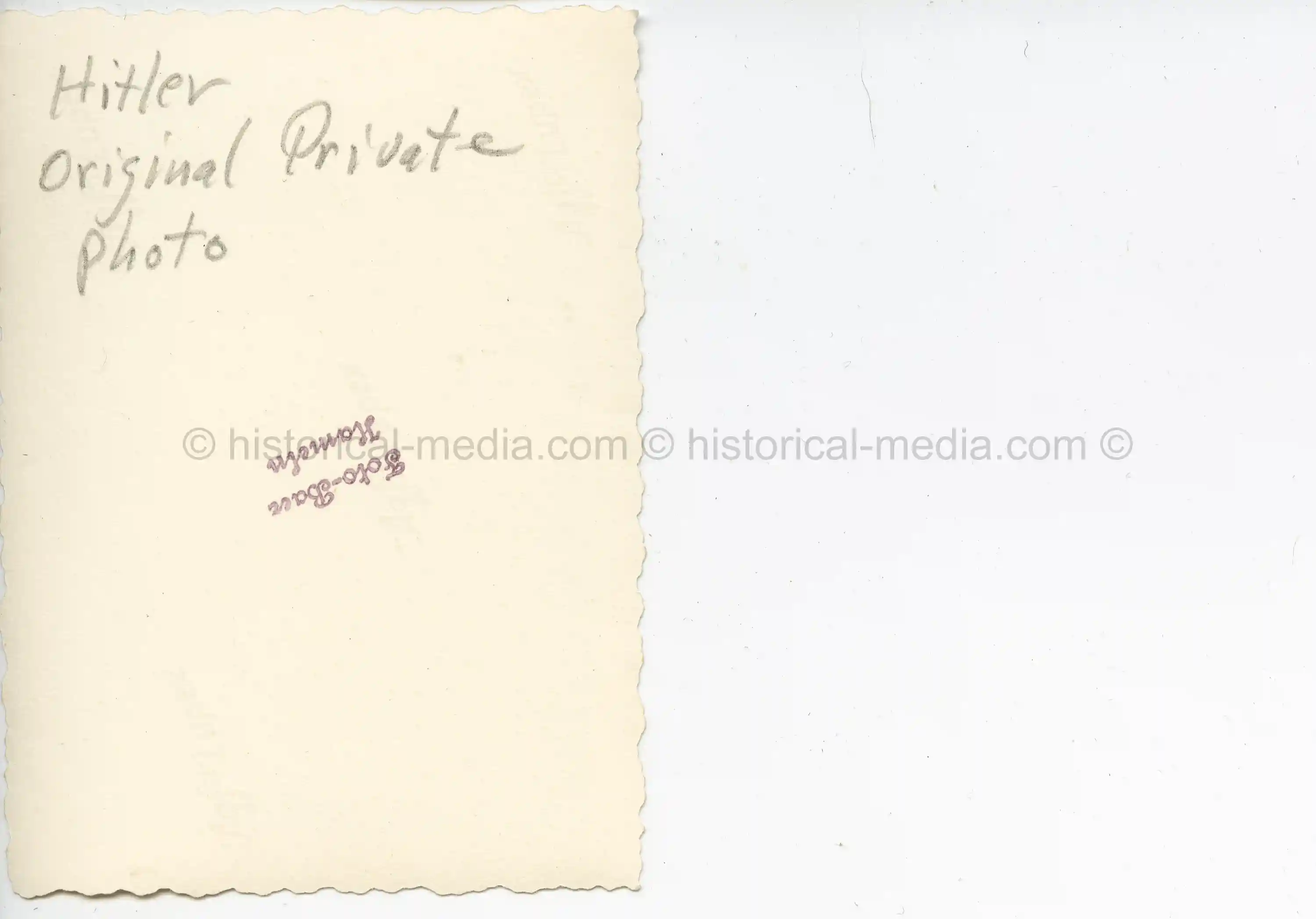 ORIGINAL PRIVATE PHOTO OF HITLER AT A FUNERAL