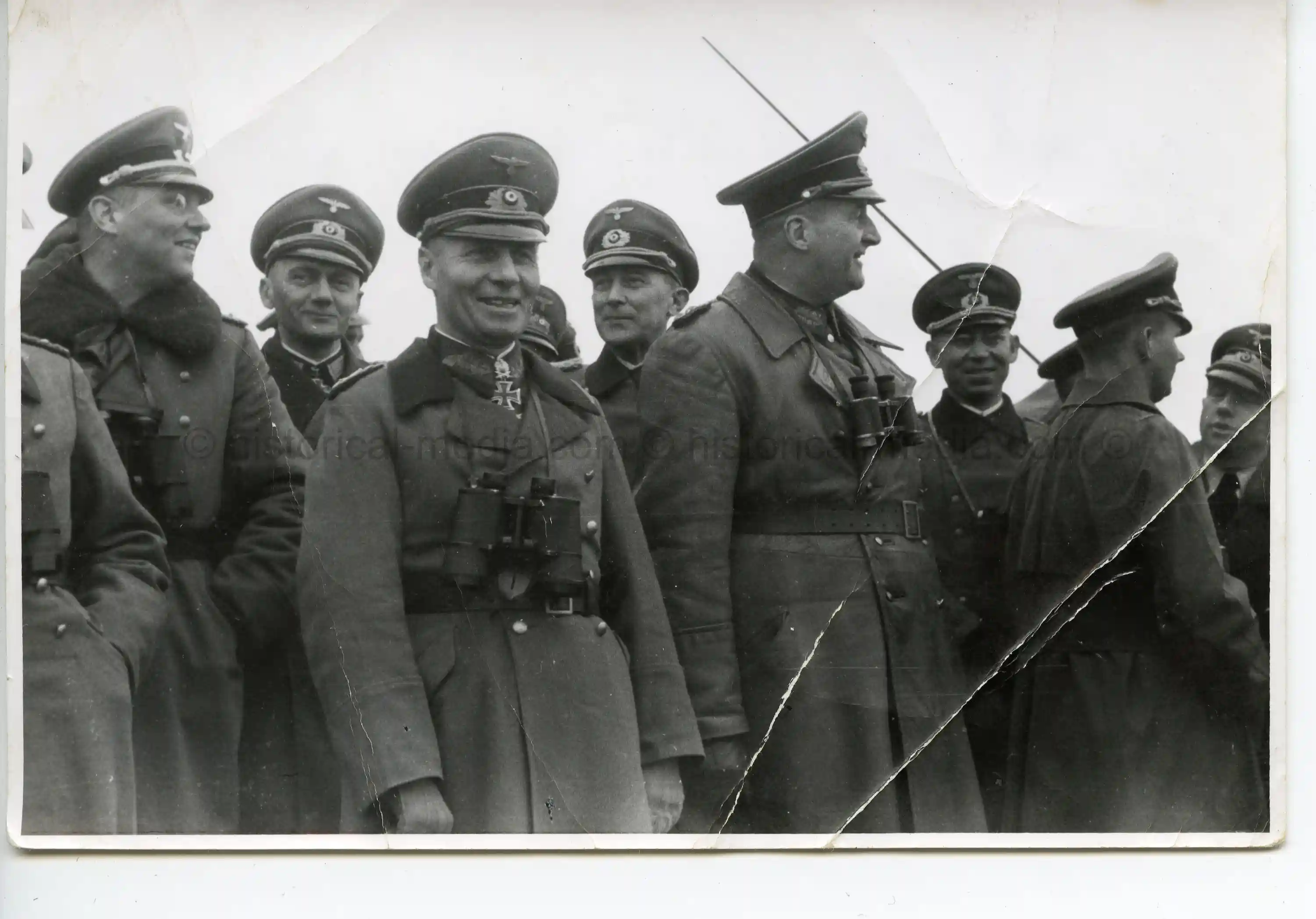 ORIGINAL PRIVATE PHOTO OF ERWIN ROMMEL - NOV. 1943