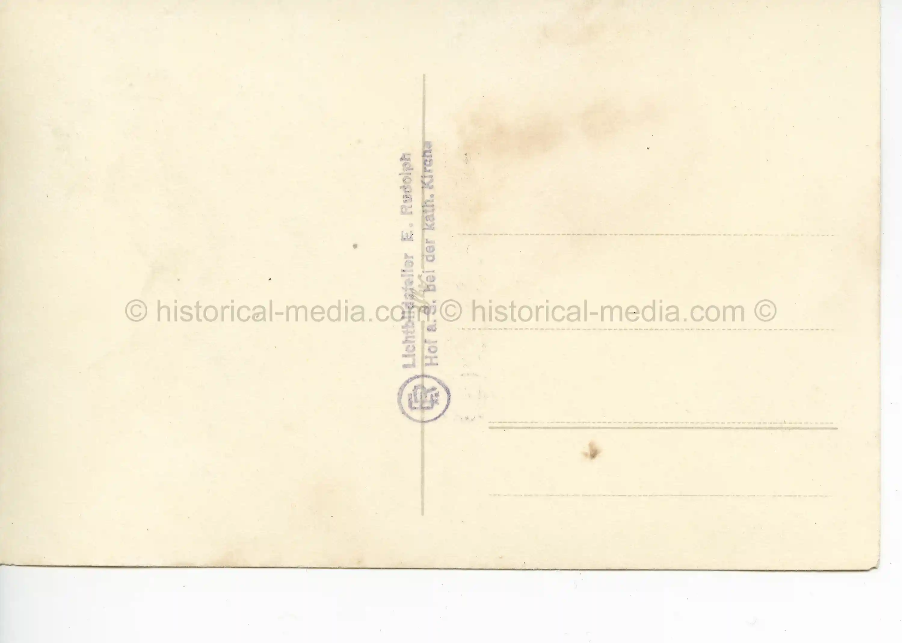 STUDIO PORTRAIT PHOTO OF SS MAN WEARING MEDAL BAR - NICE!