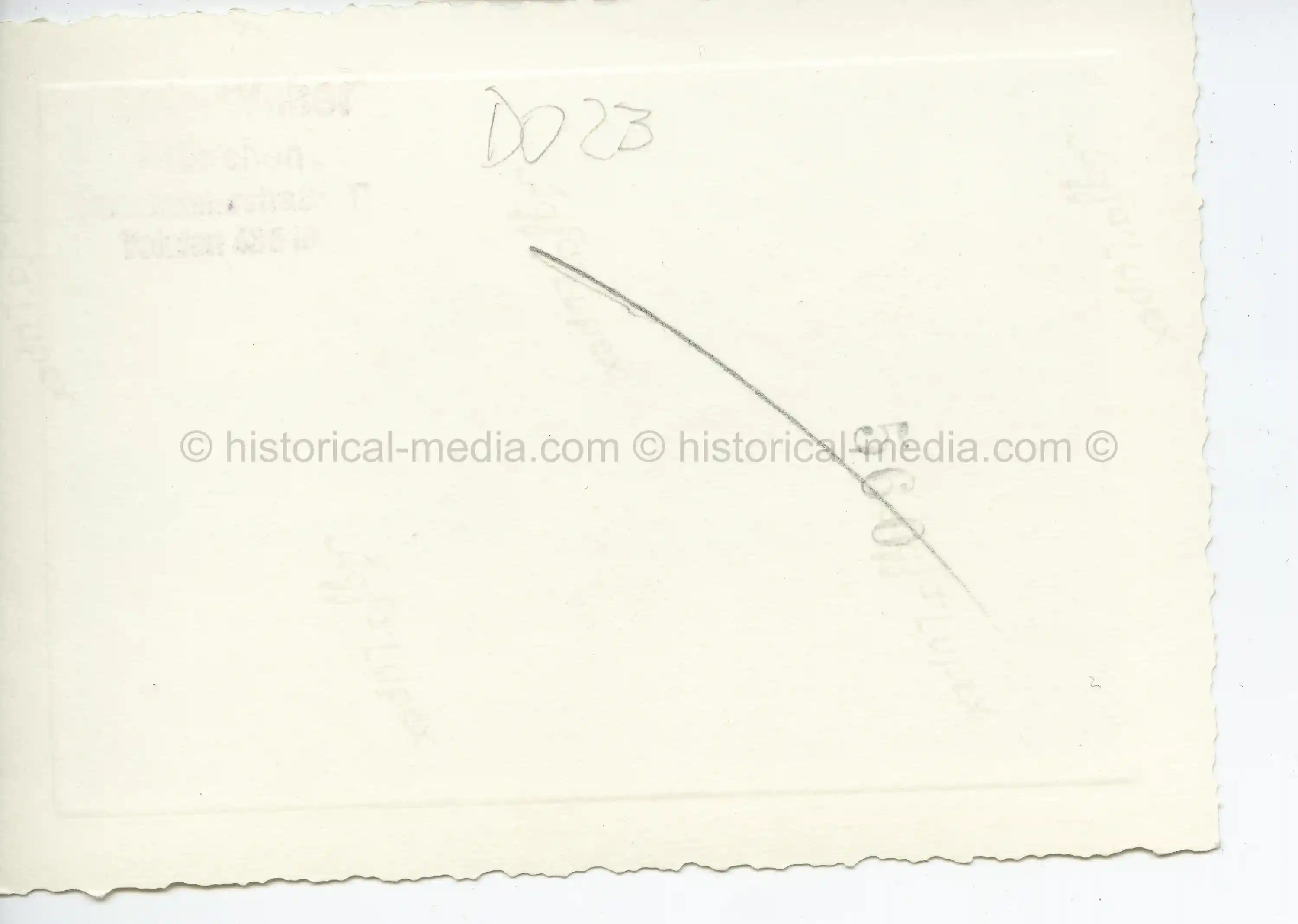 GERMAN PHOTO OF DO 23 AIRPLANE IN THE FIELD IN WINTER