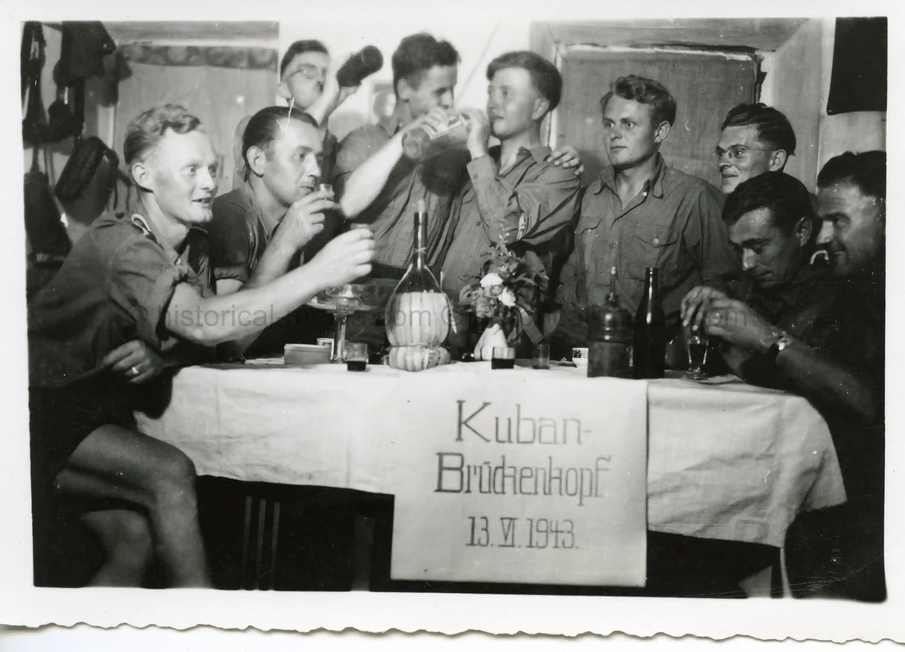 PHOTO OF SOLDIER BUDENZUBER AT KUBAN BRIDGEHEAD 1943