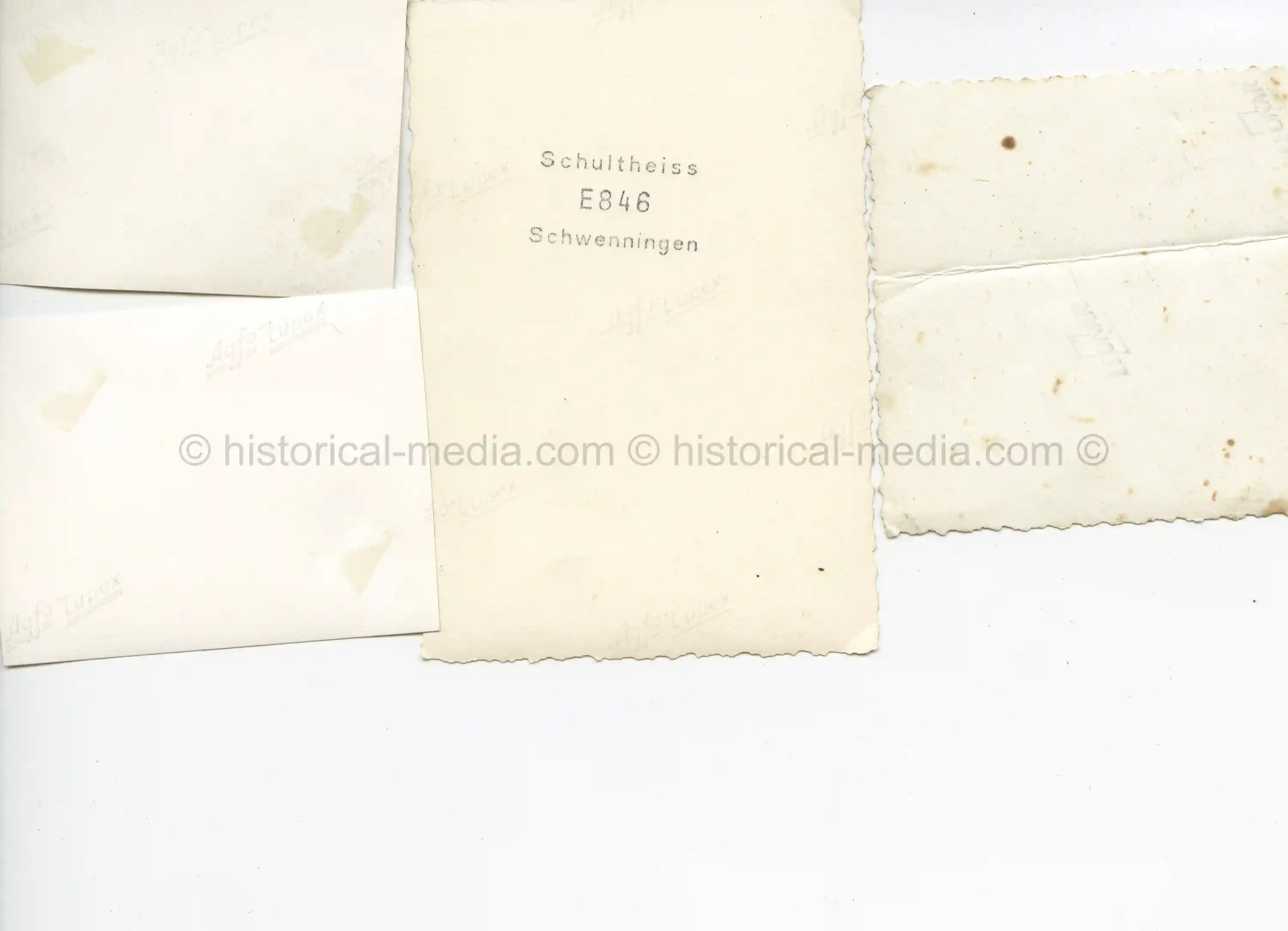 5X PHOTOS OF GERMAN CIVILIANS ON MOTORCYCLES