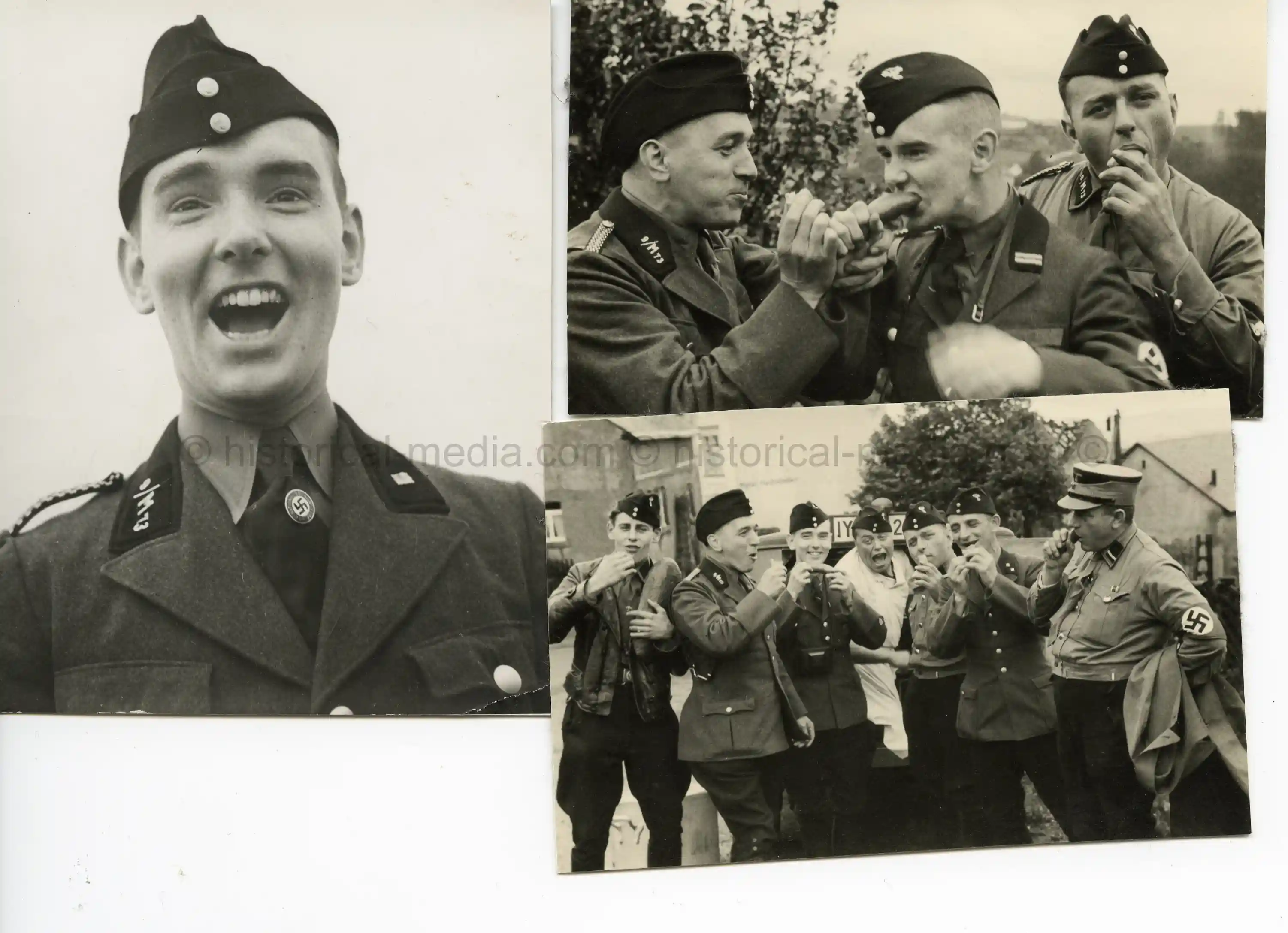 3X PHOTOS NSKK TROOPS - BENEDICT CUMBERBATCH LOOK-ALIKE