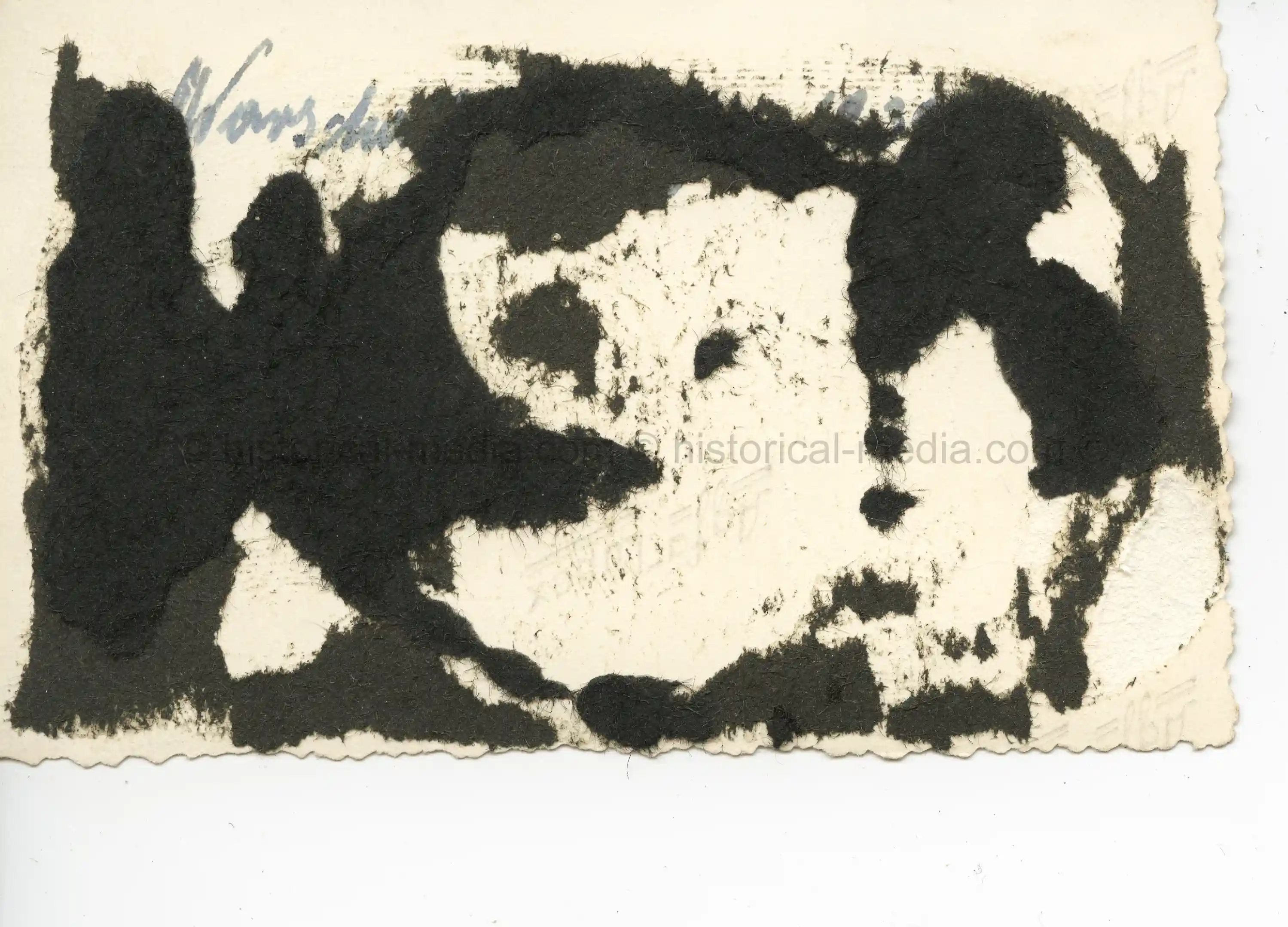 PHOTO OF DESTROYED WARSAW TAKEN BY GERMAN SOLDIER