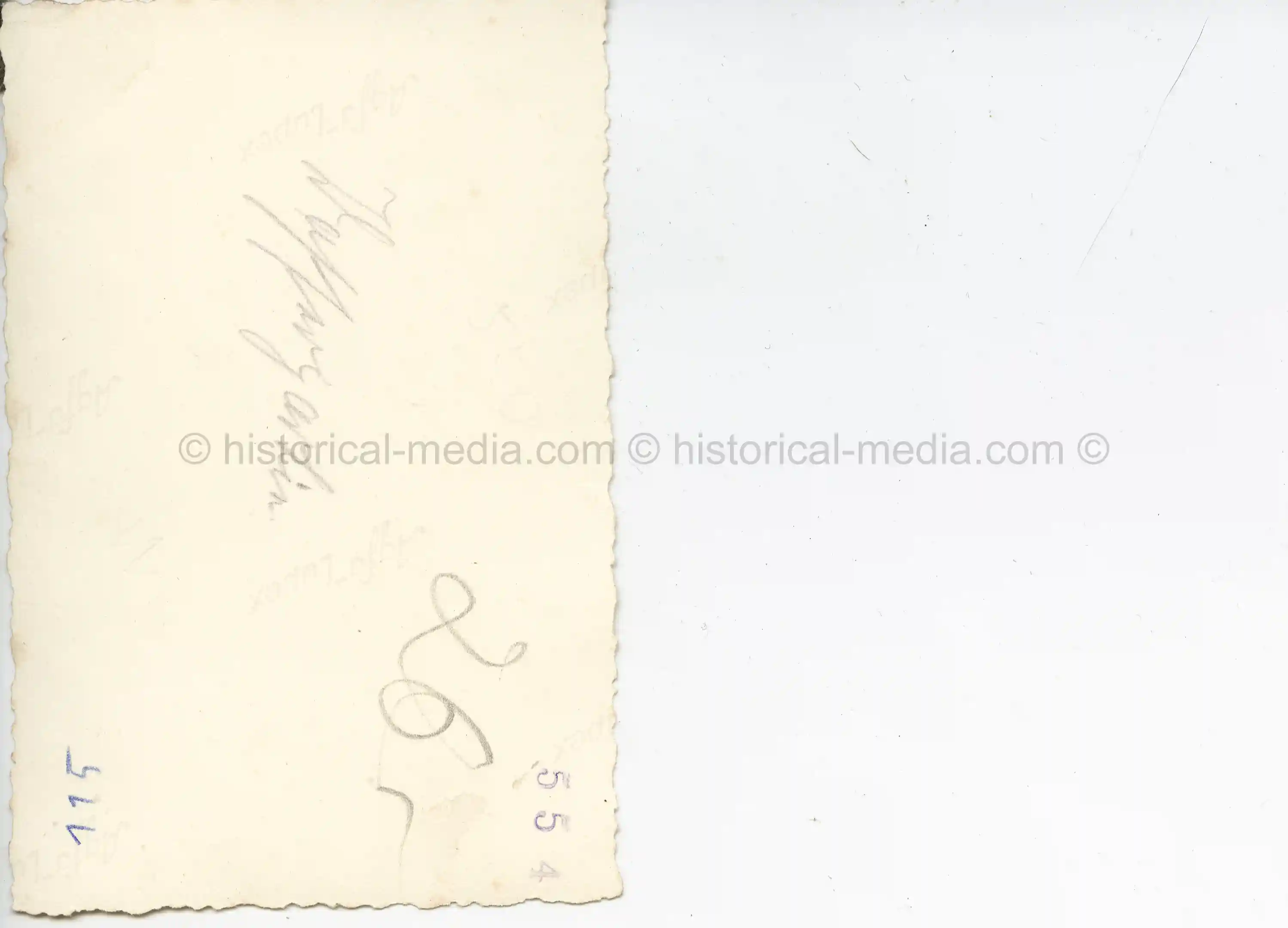 GERMAN SOLDIER PHOTO OF JEWISH MAN WEARING ARMBAND