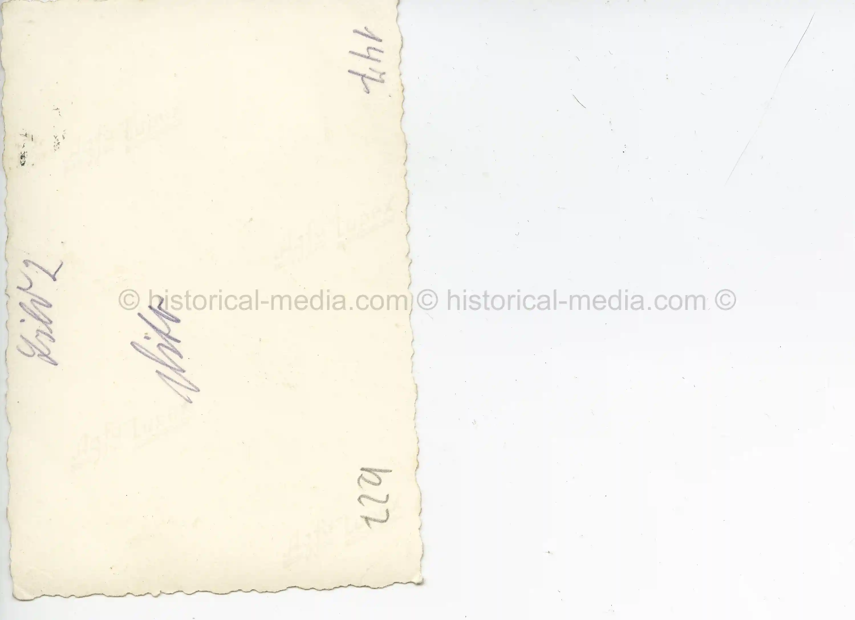 GERMAN SOLDIER PHOTO OF JEWISH MEN WEARING ARMBAND