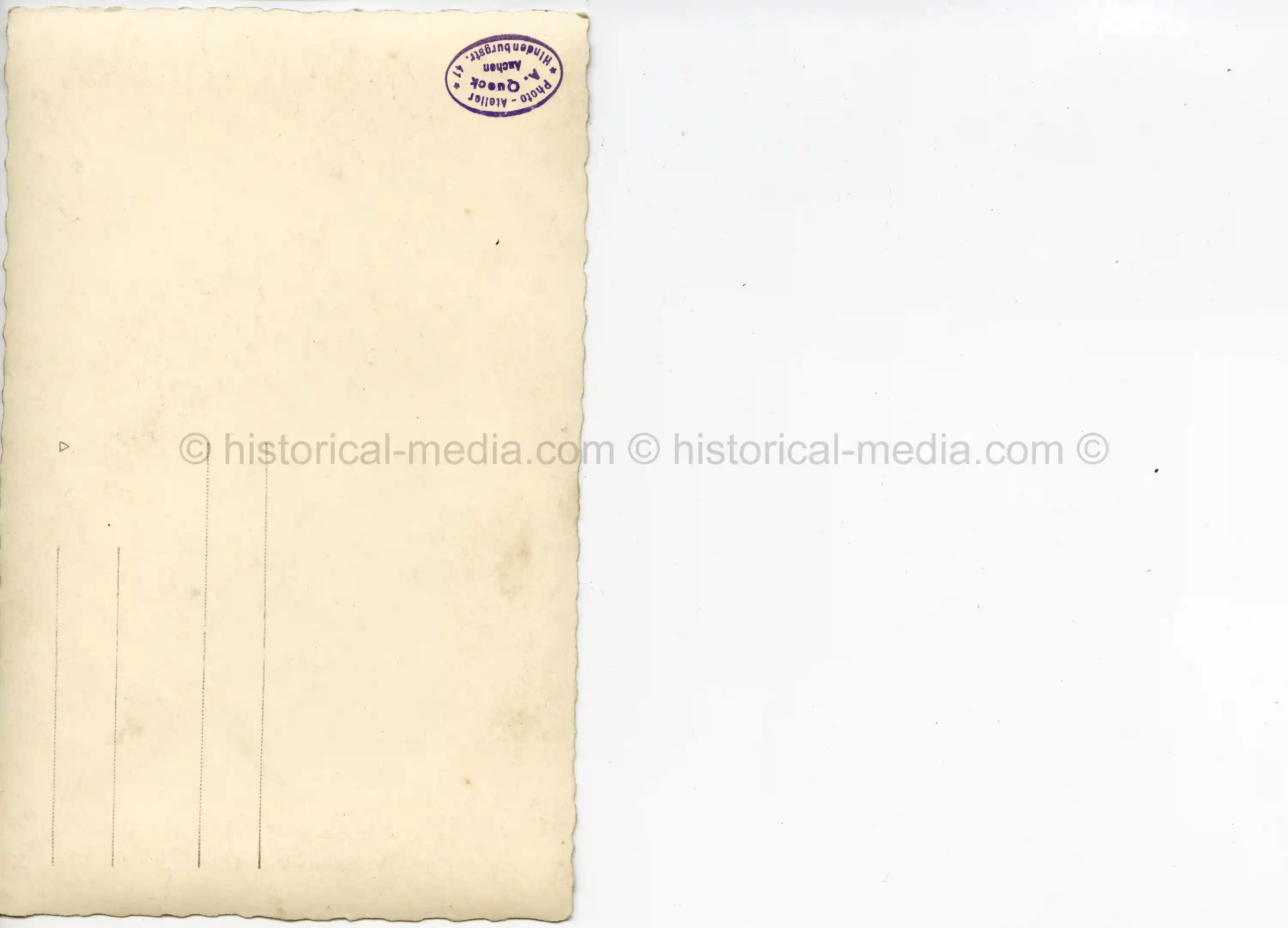 STUDIO PORTRAIT PHOTO OF HITLER JUGEND BOY