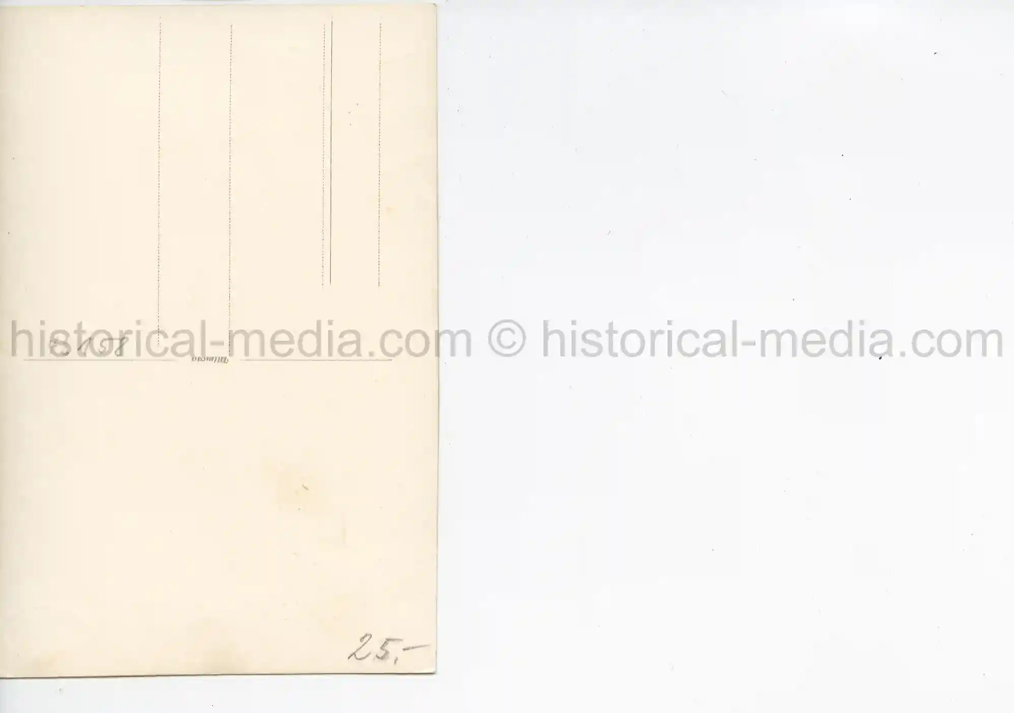 STUDIO PORTRAIT PHOTO - PANZER BADGE & WOUND BADGE