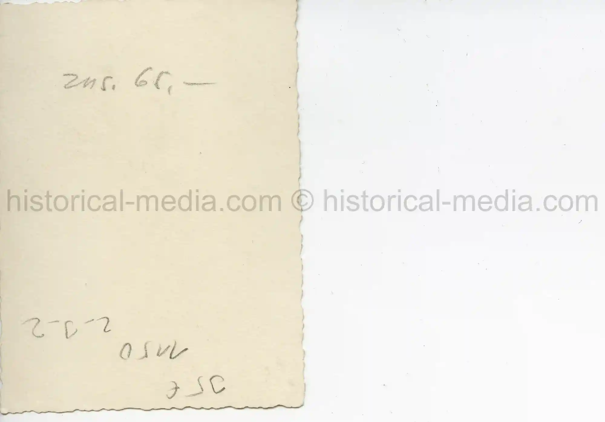 STUDIO PORTRAIT PHOTO - DAK MAN WEARING PANZER BADGE +