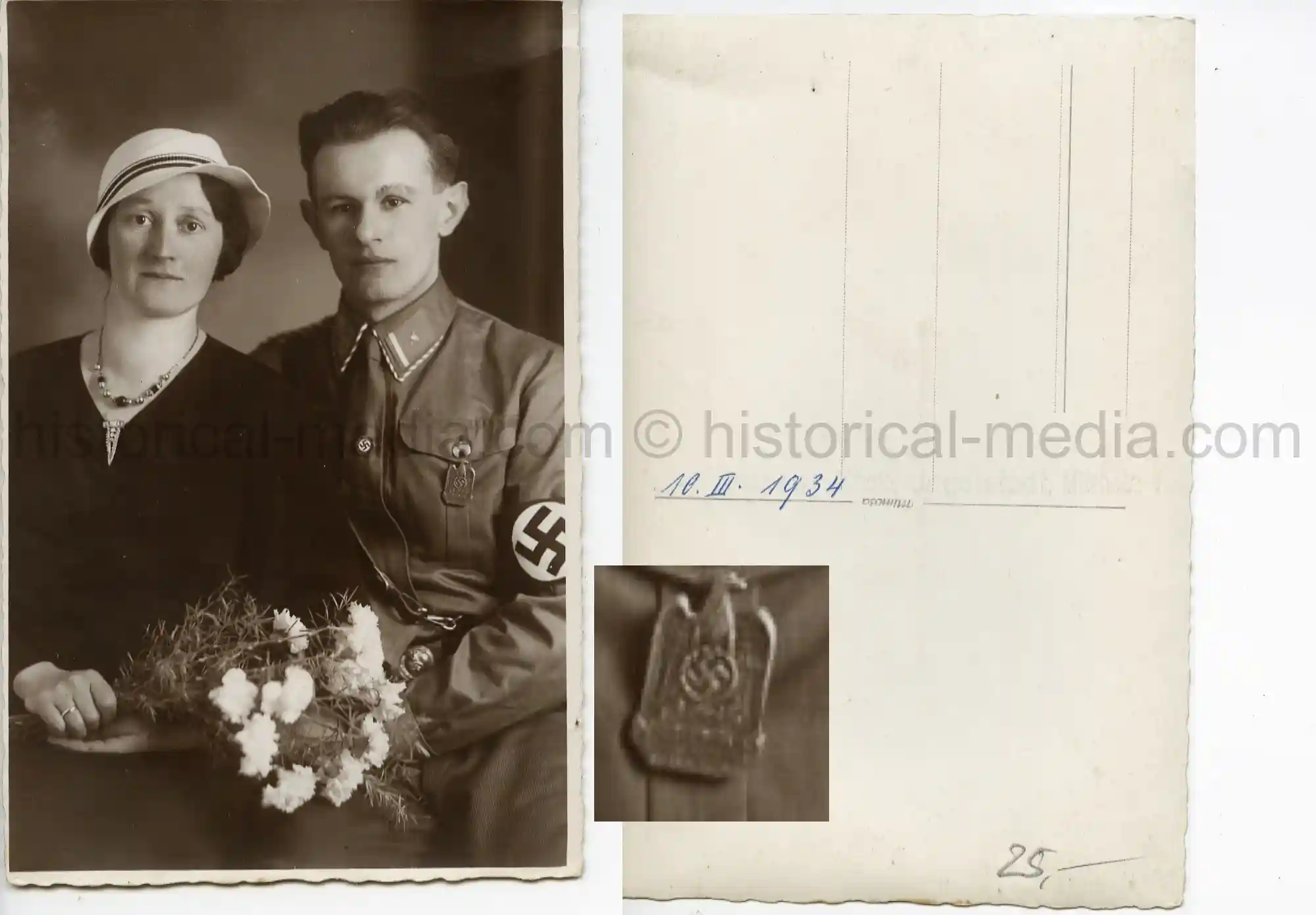 STUDIO PORTRAIT PHOTO - SA MAN IN UNIFORM