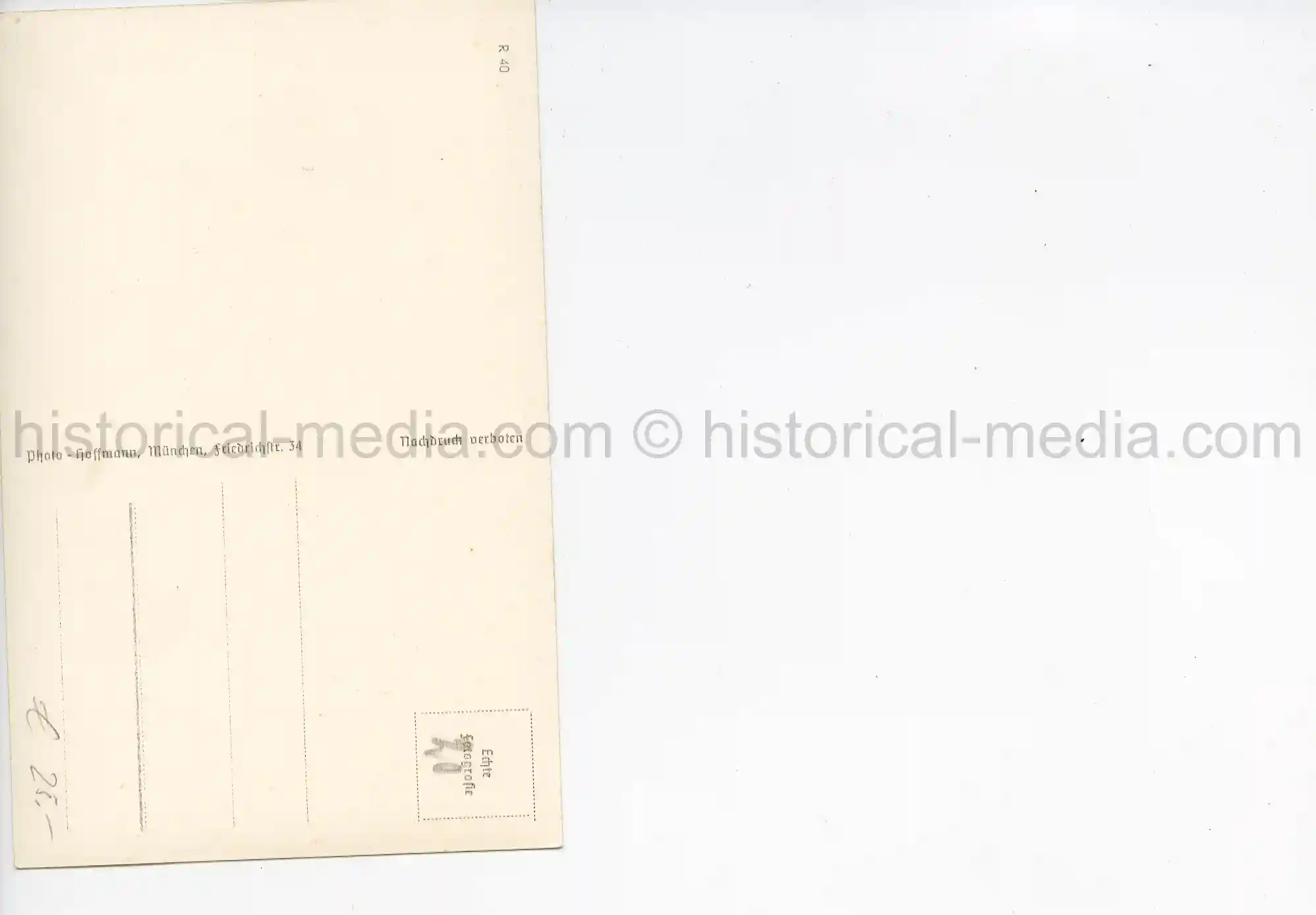 KNIGHTS CROSS WINNER POSTCARD PORTRAIT PHOTO - STEINBATZ