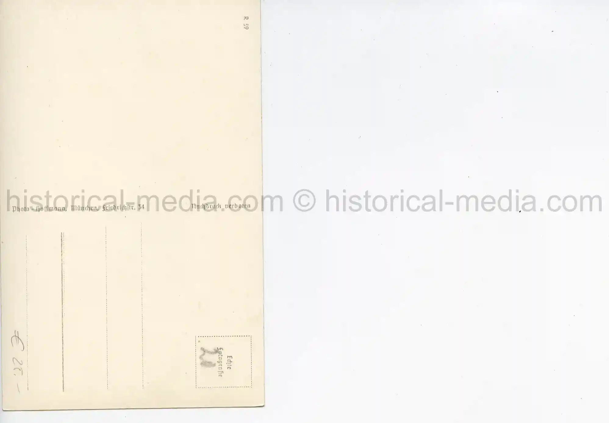 KNIGHTS CROSS WINNER POSTCARD PORTRAIT PHOTO - GOLLOB