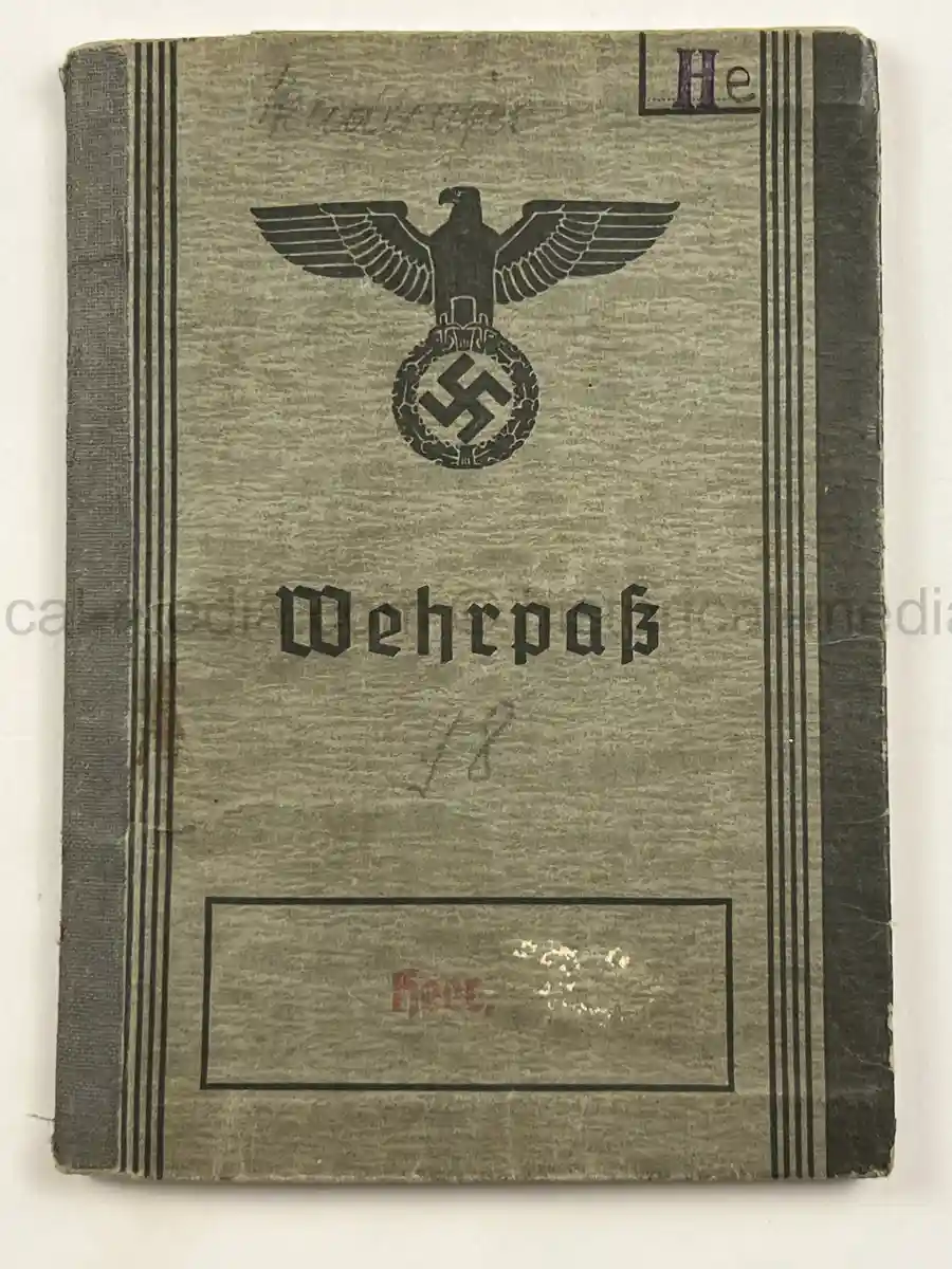 WEHRPASS – GEBIRGSJÄGER – ANTON HENDLINGER – JÄGER REGT. 207 – POLENFELDZUG – FRANKREICHFELDZUG – OSTFRONT – EKII – KUBANSCHILD – KIA 25.5.1943 BRYANSK AREA