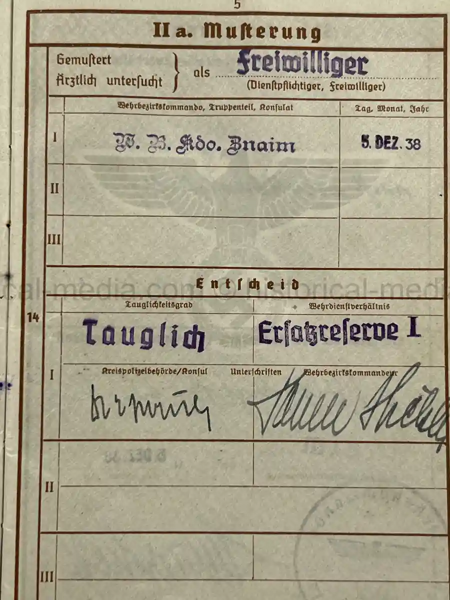 WEHRPASS – GEBIRGSJÄGER – ANTON HENDLINGER – JÄGER REGT. 207 – POLENFELDZUG – FRANKREICHFELDZUG – OSTFRONT – EKII – KUBANSCHILD – KIA 25.5.1943 BRYANSK AREA