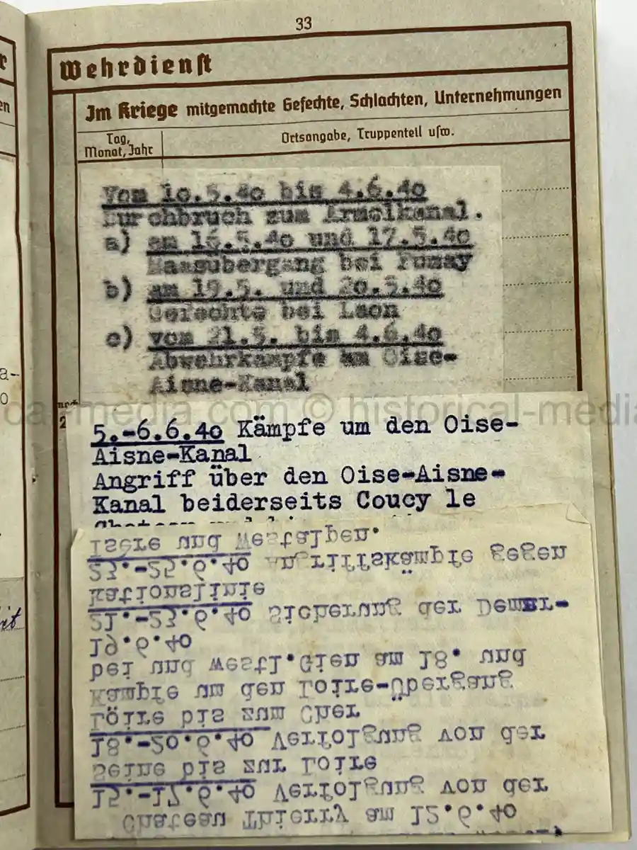WEHRPASS – GEBIRGSJÄGER – ANTON HENDLINGER – JÄGER REGT. 207 – POLENFELDZUG – FRANKREICHFELDZUG – OSTFRONT – EKII – KUBANSCHILD – KIA 25.5.1943 BRYANSK AREA