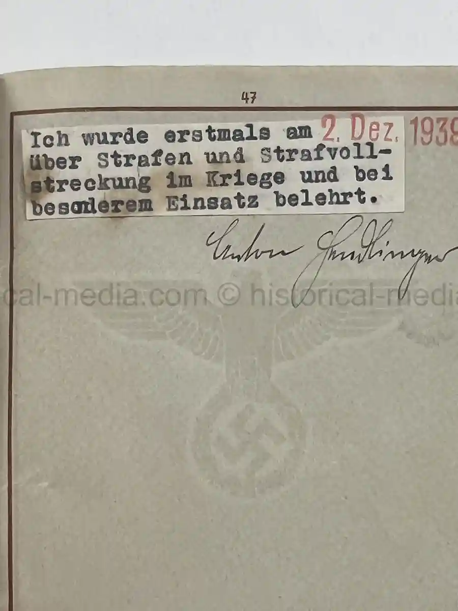 WEHRPASS – GEBIRGSJÄGER – ANTON HENDLINGER – JÄGER REGT. 207 – POLENFELDZUG – FRANKREICHFELDZUG – OSTFRONT – EKII – KUBANSCHILD – KIA 25.5.1943 BRYANSK AREA