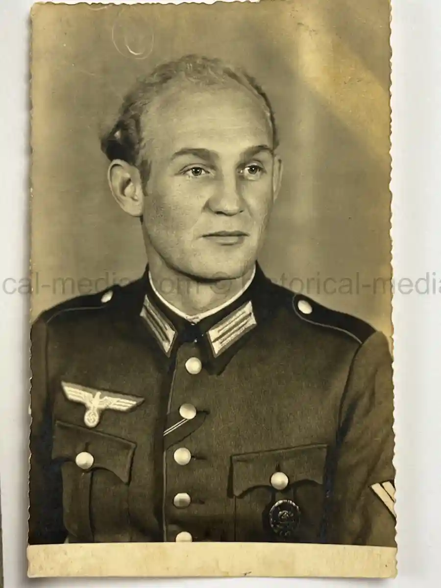 WEHRPASS – FRANZ ZAKRZEWSKI - 23. INFANTERIE-DIVISION – POLAND – FRANCE – OSTFRONT (HEERESGRUPPE NORD) – LENINGRAD / DEMJANSK – KIA NEWEL 1941 – POSTHUMOUS EK II