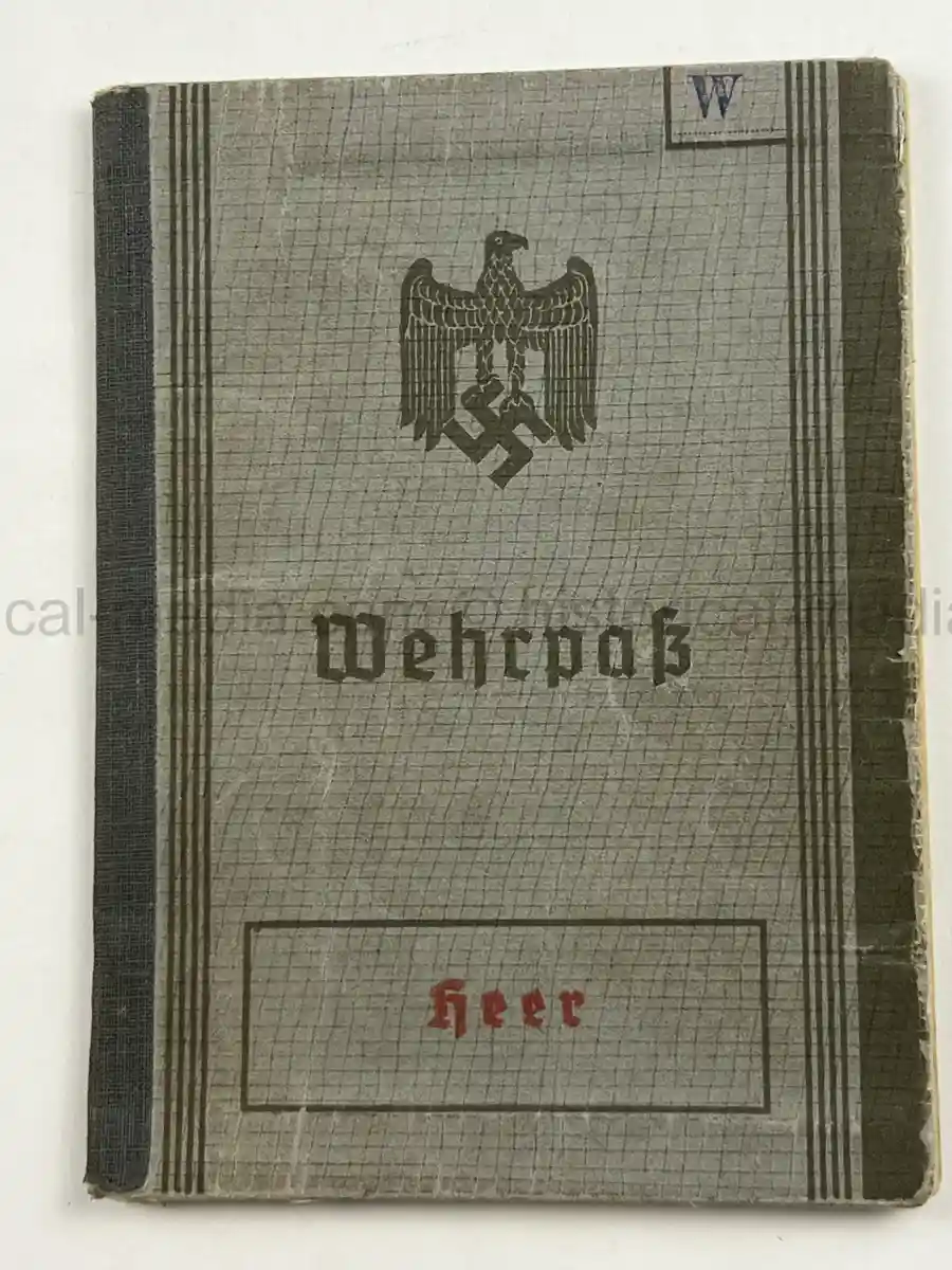 WEHRPASS & FÜHRERSCHEIN GROUP – HAUPTMANN VIKTOR ROLAND WINKELMANN – PANZER-ABWEHR-ABT. 563 – POLENFELDZUG – WARTHE FRONT