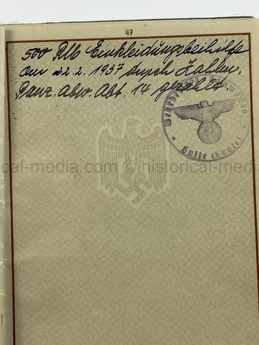 WEHRPASS & FÜHRERSCHEIN GROUP – HAUPTMANN VIKTOR ROLAND WINKELMANN – PANZER-ABWEHR-ABT. 563 – POLENFELDZUG – WARTHE FRONT
