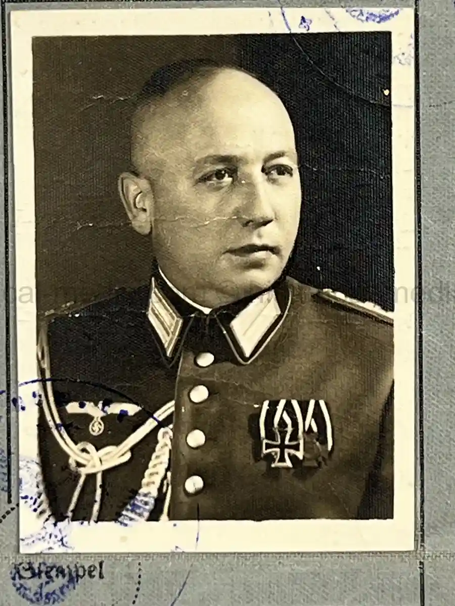 WEHRPASS & FÜHRERSCHEIN GROUP – HAUPTMANN VIKTOR ROLAND WINKELMANN – PANZER-ABWEHR-ABT. 563 – POLENFELDZUG – WARTHE FRONT