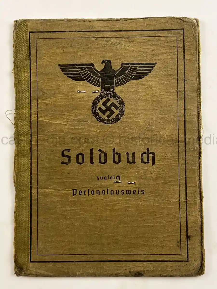 SOLDBUCH – ENGELBERT SICK – (SF.) PANZER-ARTILLERIE-REGIMENT 27 – 17. PANZER-DIVISION – EASTERN FRONT – WESPE / HUMMEL