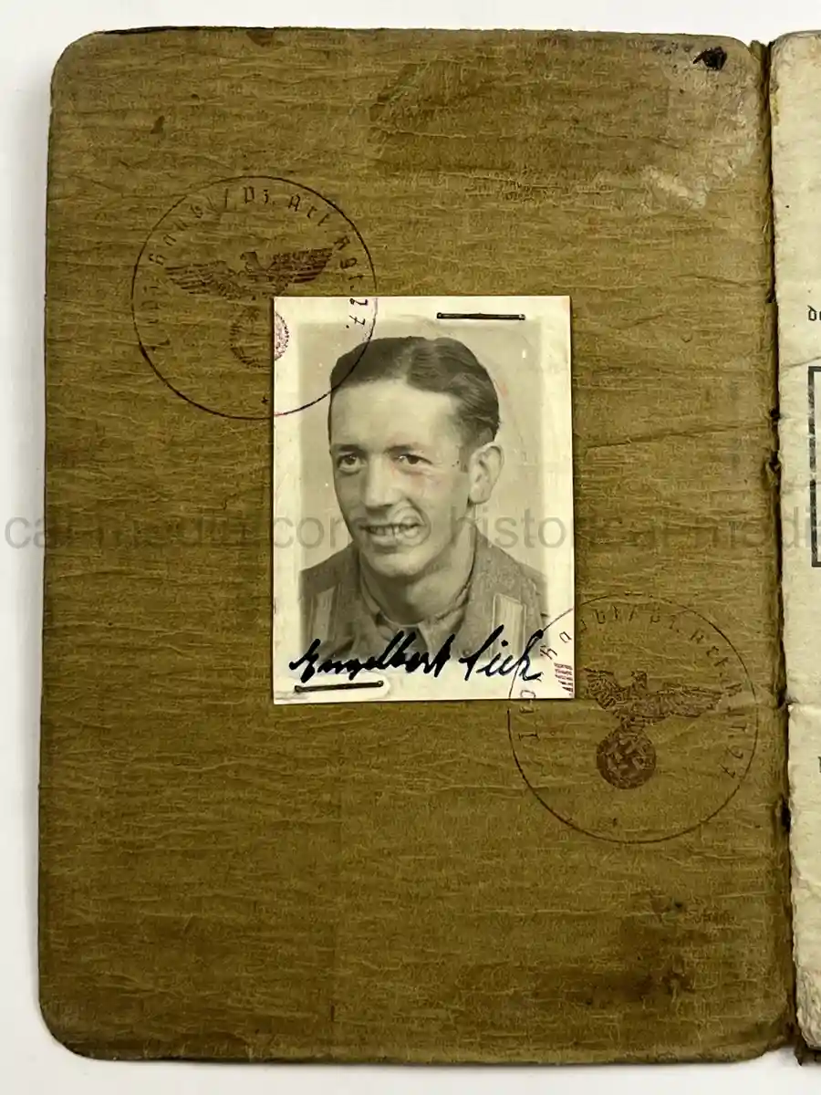 SOLDBUCH – ENGELBERT SICK – (SF.) PANZER-ARTILLERIE-REGIMENT 27 – 17. PANZER-DIVISION – EASTERN FRONT – WESPE / HUMMEL