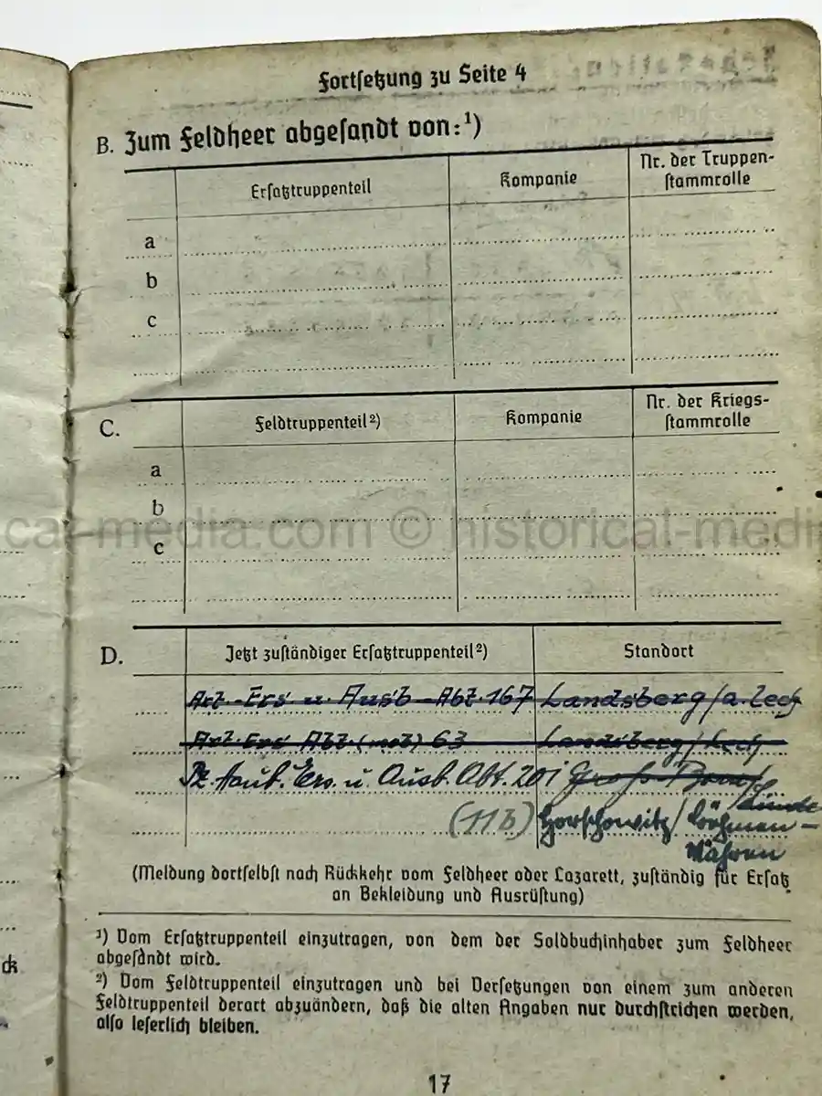 SOLDBUCH – ENGELBERT SICK – (SF.) PANZER-ARTILLERIE-REGIMENT 27 – 17. PANZER-DIVISION – EASTERN FRONT – WESPE / HUMMEL