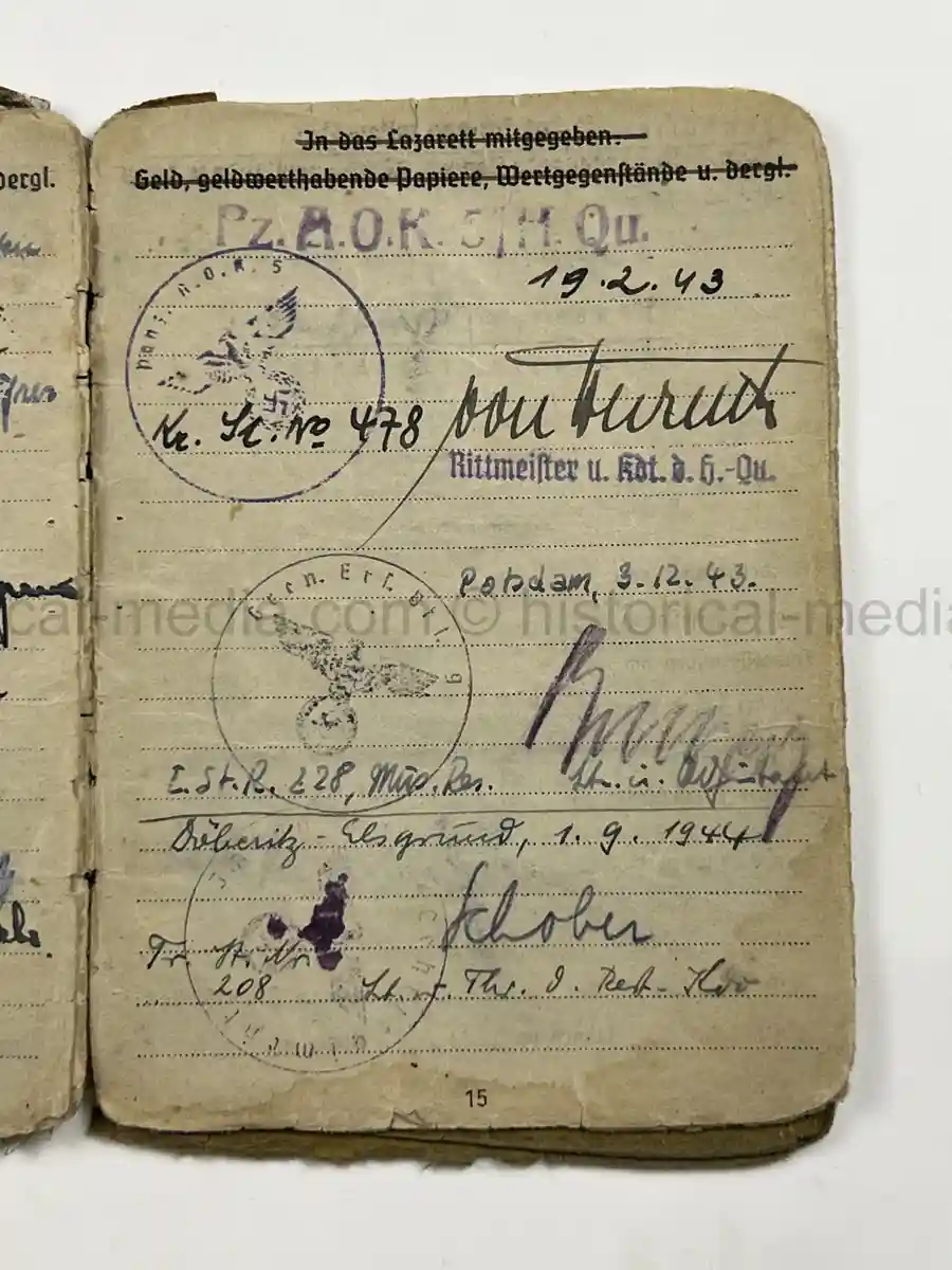 AFRIKAKORPS SOLDBUCH – RUDOLF SCHELENZ – INFANTERIE-LEHR-REGIMENT - LEHR BRIGADE (MOT.) 900 – AFRIKA (PANZER A.O.K. 5) - EXCHANGED POW