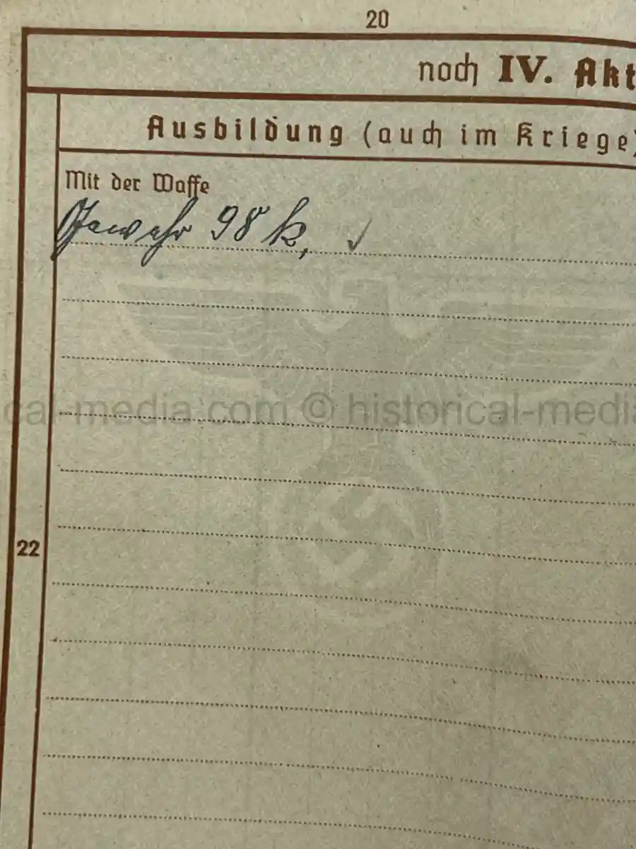 WEHRPASS – ERICH BAURIES – PIONIER-ZUG DER LANDESPOLIZEI DANZIG – WESTERPLATTE – 60. INFANTERIE-DIVISION