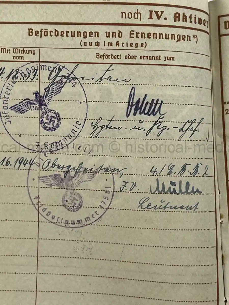 WEHRPASS – ERICH BAURIES – PIONIER-ZUG DER LANDESPOLIZEI DANZIG – WESTERPLATTE – 60. INFANTERIE-DIVISION