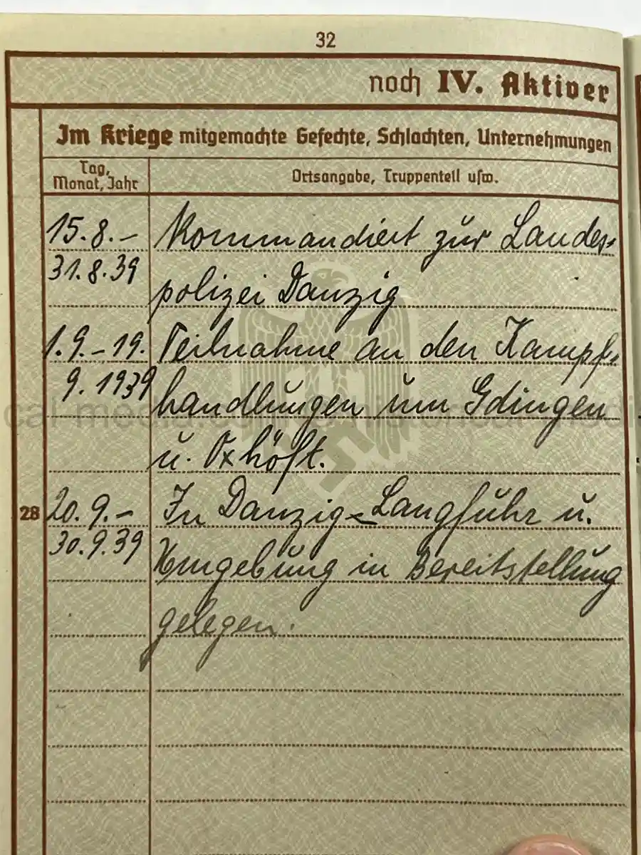 WEHRPASS – RUDOLF SASSE – ARTILLERIE-REGIMENT 229 (197. INF.-DIV.) – KIA MAY 8, 1944