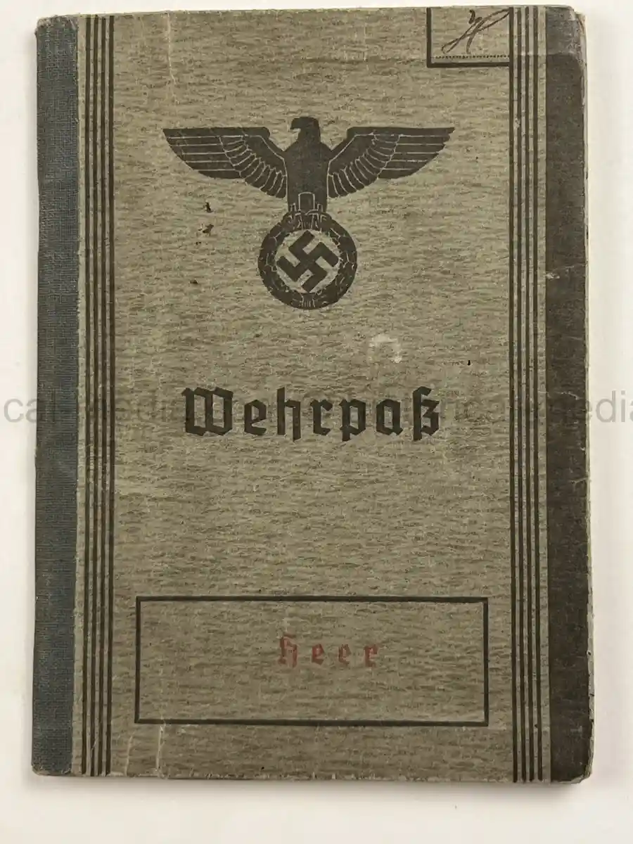 WEHRPASS – OTTO STIERLE – SCHÜTZEN-FELD-ERSATZ-KOMP. 46