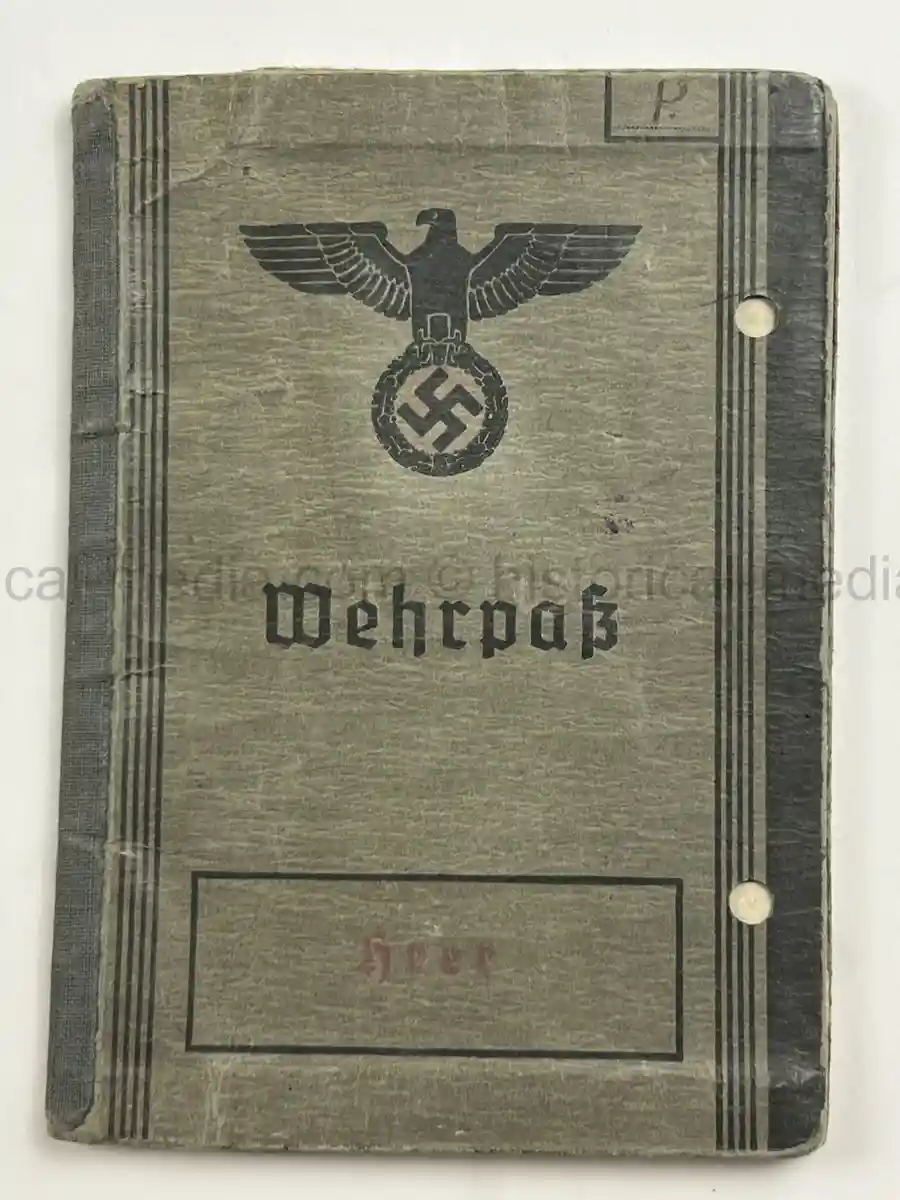 WEHRPASS – WALTER PFETZING – 29. INFANTERIE-DIVISION “FALKE” / 4. KAVALLERIE-DIVISION – POLAND, FRANCE & LATE-WAR EASTERN FRONT SERVICE