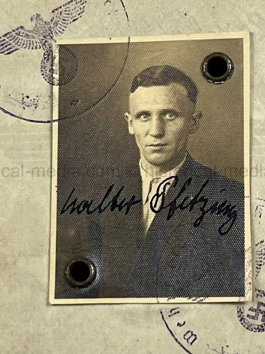 WEHRPASS – WALTER PFETZING – 29. INFANTERIE-DIVISION “FALKE” / 4. KAVALLERIE-DIVISION – POLAND, FRANCE & LATE-WAR EASTERN FRONT SERVICE