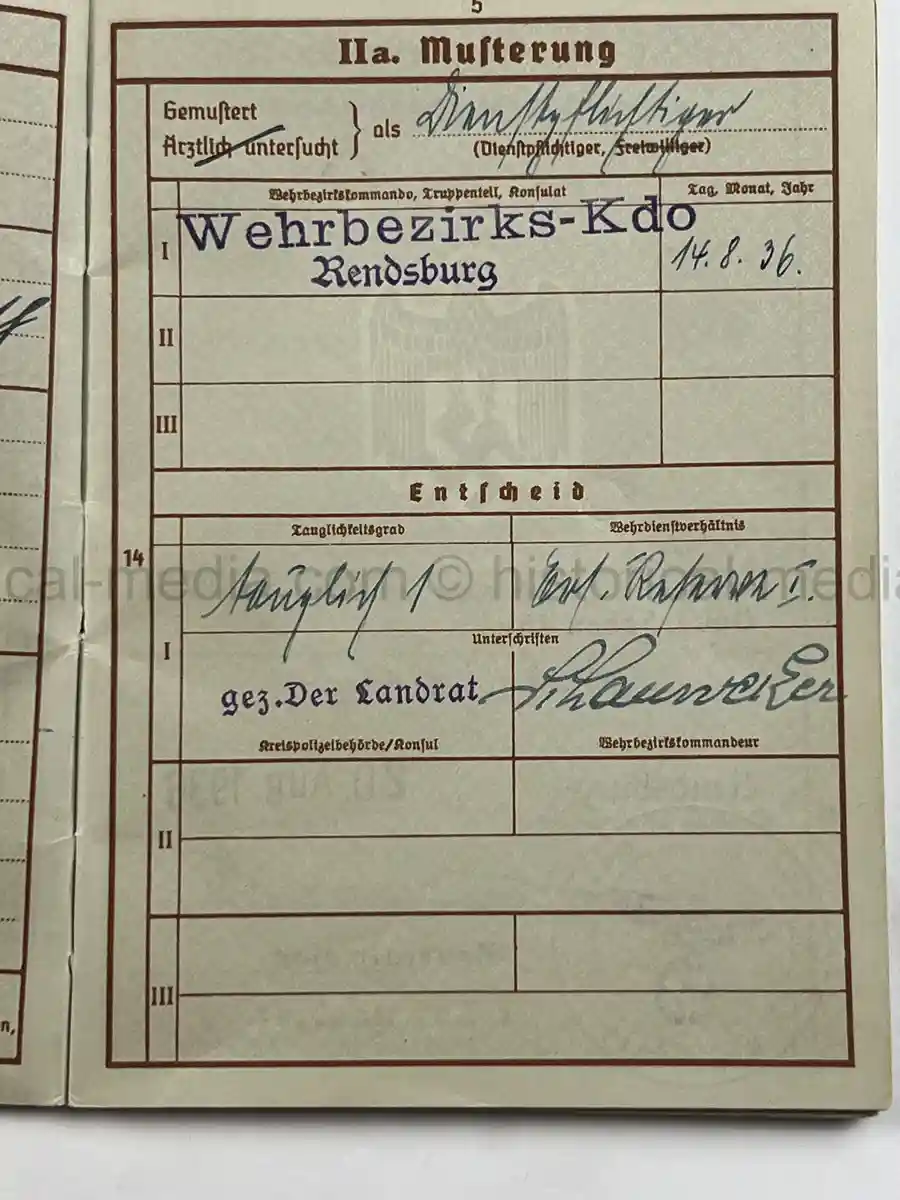 WEHRPASS – WALTER PETERSEN – 30. INFANTERIE-DIVISION – POLAND CAMPAIGN WIA + SIGNALS SERVICE - DENMARK & NORWAY - NARVIK