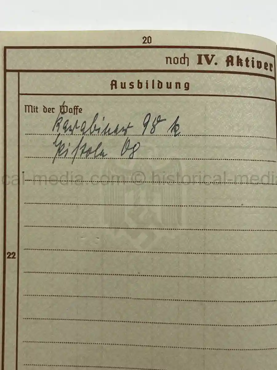 WEHRPASS – WALTER PETERSEN – 30. INFANTERIE-DIVISION – POLAND CAMPAIGN WIA + SIGNALS SERVICE - DENMARK & NORWAY - NARVIK