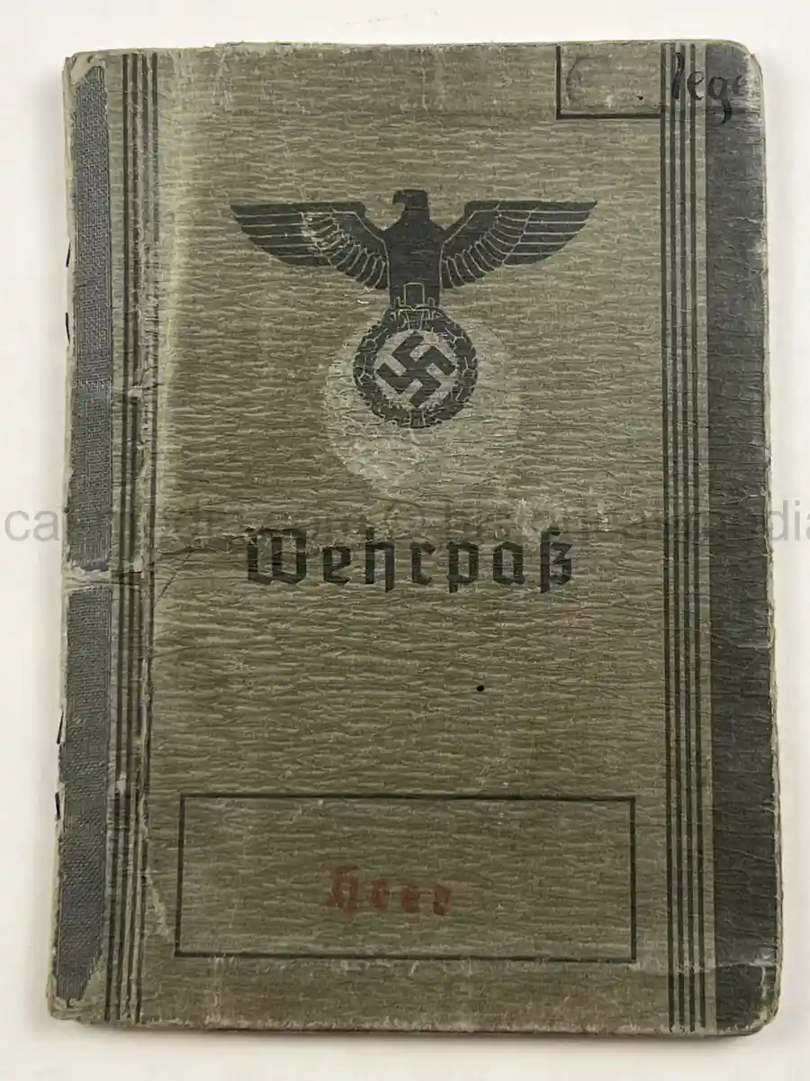 WEHRPASS & KENNKARTE GROUP – GOTTFRIED SCHLEGEL – 1. GEBIRGS-DIVISION - POLAND CAMPAIGN