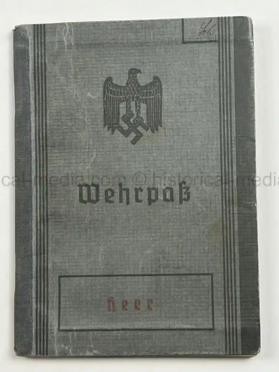 WEHRPASS – OTTO SCHULZE – INFANTERIE-REGIMENT 466– 263. INFANTERIE-DIVISION – POLAND CAMPAIGN