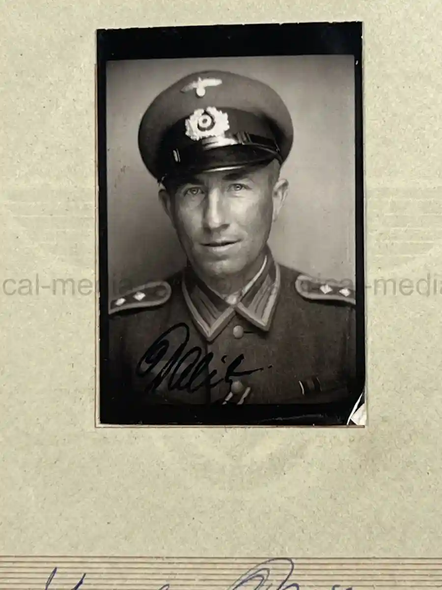 WEHRPASS – KARL MAX GUSTAV DALITZ – 266. INFANTERIE-DIVISION – POLAND, FRANCE - EK1 AWARD FOR NORMANDY