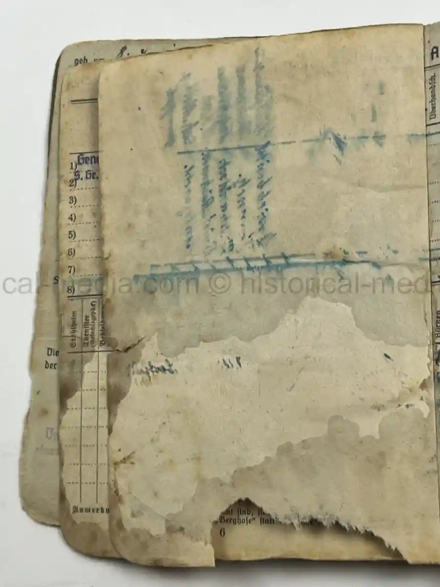 STURMGESCHÜTZ SOLDBUCH – WILLI BORTFELD – EASTERN FRONT / LATE WAR SERVICE – FALLSCHIRMJÄGER KNIFE - SCHWERES GRANATWERFER-BATAILLON 18