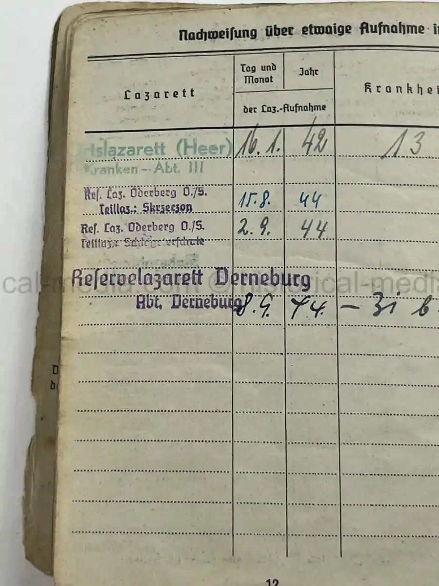 STURMGESCHÜTZ SOLDBUCH – WILLI BORTFELD – EASTERN FRONT / LATE WAR SERVICE – FALLSCHIRMJÄGER KNIFE - SCHWERES GRANATWERFER-BATAILLON 18
