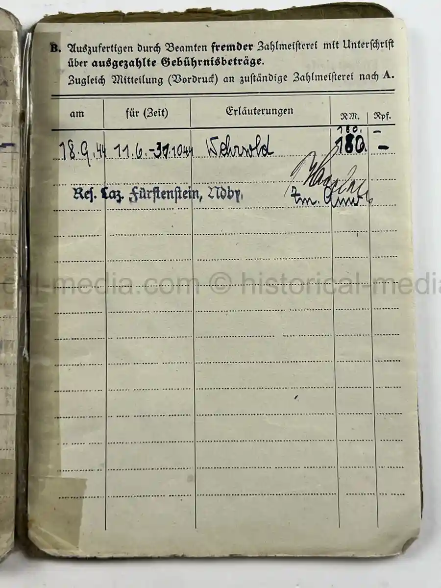 WWII GERMAN HEER SOLDBUCH – JOHANN WEIG – STABSGEFREITER – GREN. RGT. 41 (MOT.) – 10. INFANTERIE DIVISION - EASTERN FRONT & WESTFELDZUG – INFANTRY ASSAULT BADGE