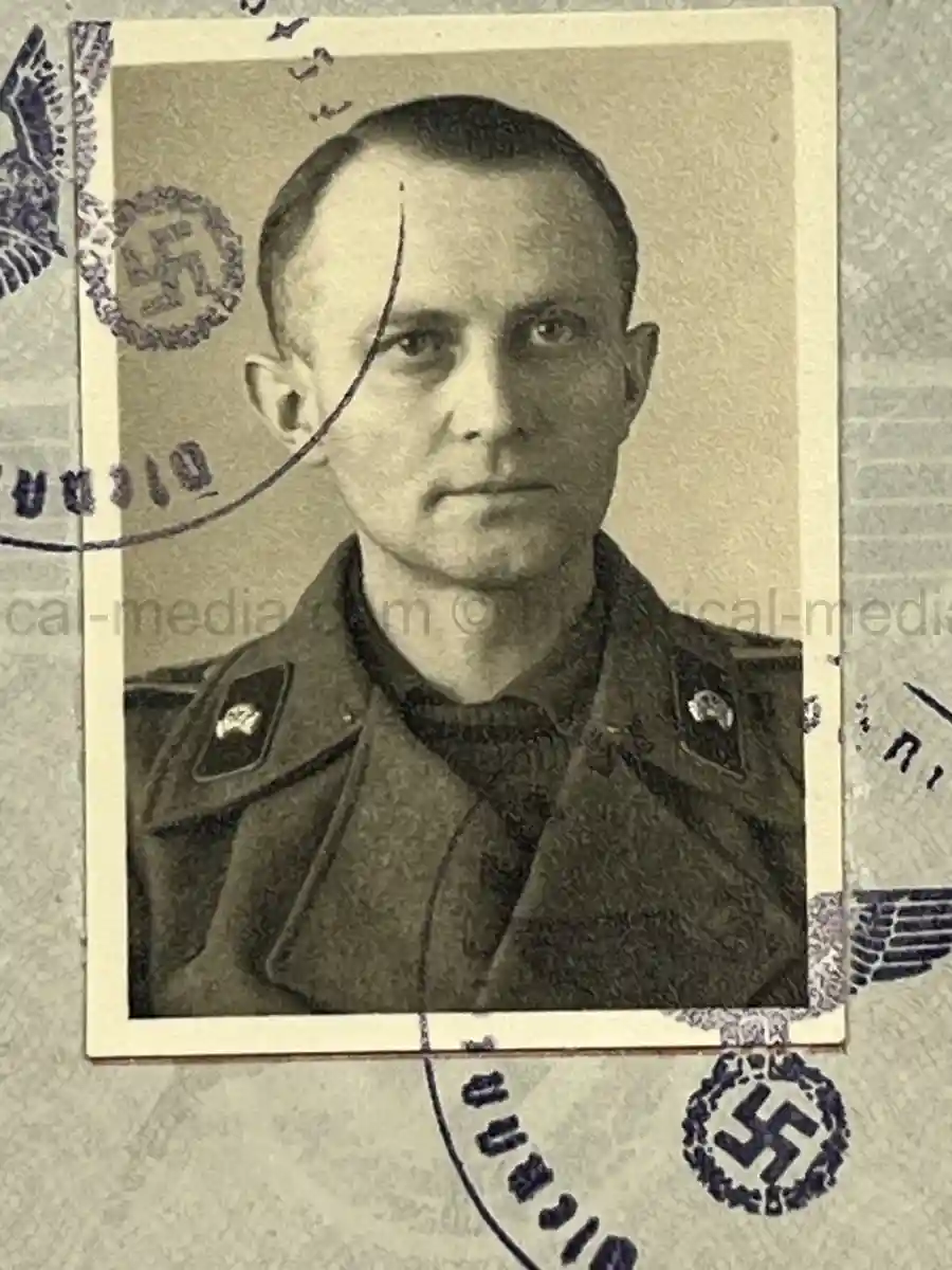 WEHRPASS – GERHARD MERTA – UNTEROFFIZIER – PANZERJÄGER ABT. 298 - SCHNELL ABT. 387 – WESTFELDZUG & EASTERN FRONT – KIA 1943