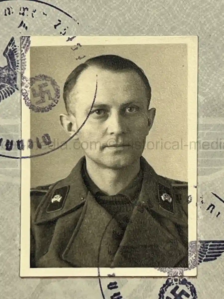 WEHRPASS – GERHARD MERTA – UNTEROFFIZIER – PANZERJÄGER ABT. 298 - SCHNELL ABT. 387 – WESTFELDZUG & EASTERN FRONT – KIA 1943