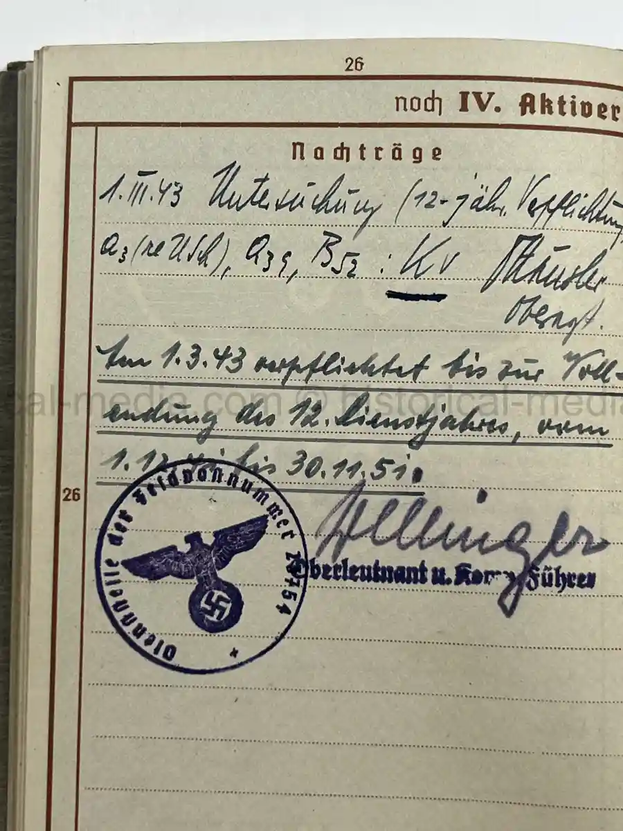 WEHRPASS – GERHARD MERTA – UNTEROFFIZIER – PANZERJÄGER ABT. 298 - SCHNELL ABT. 387 – WESTFELDZUG & EASTERN FRONT – KIA 1943