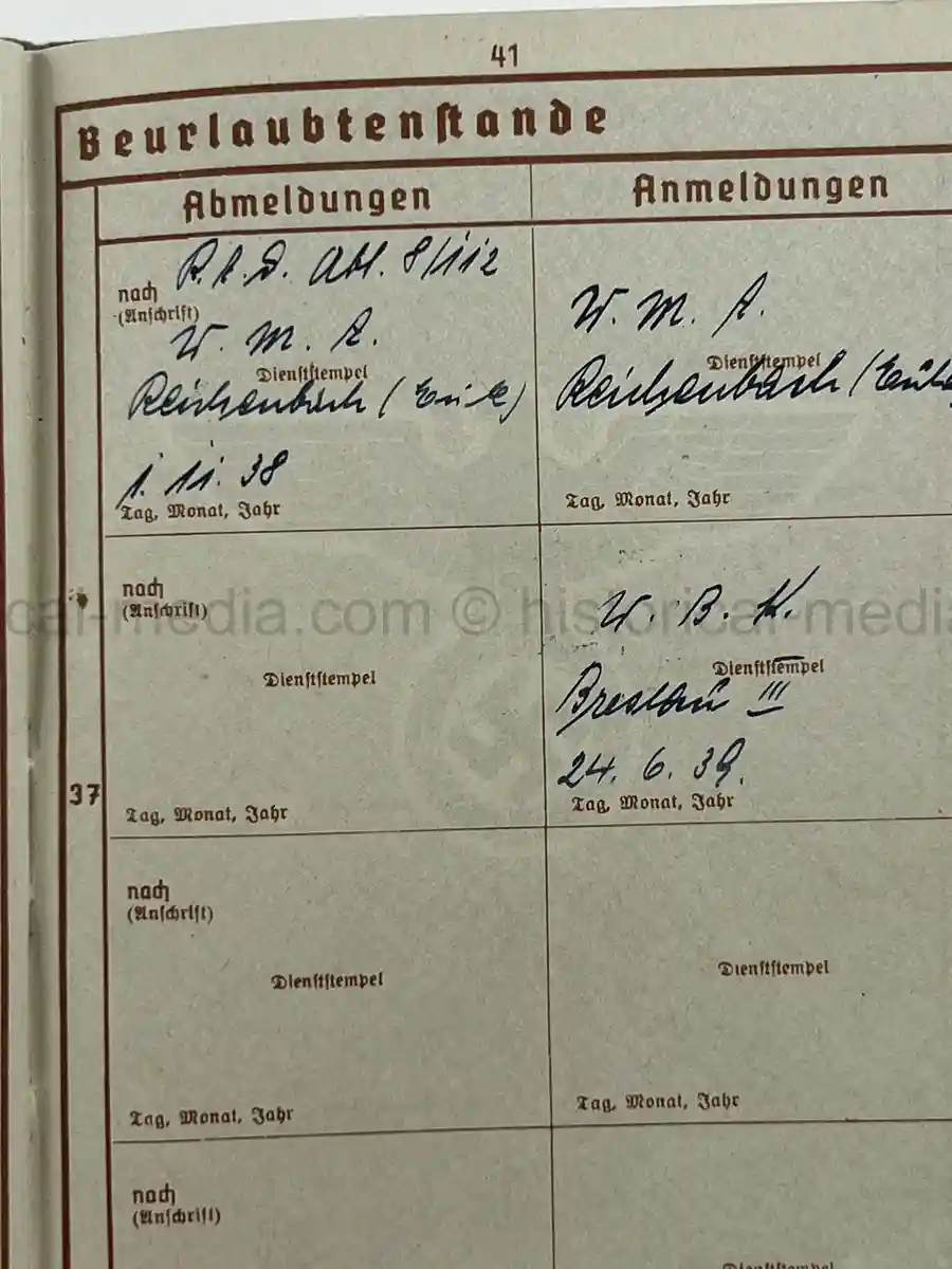 WEHRPASS – GERHARD MERTA – UNTEROFFIZIER – PANZERJÄGER ABT. 298 - SCHNELL ABT. 387 – WESTFELDZUG & EASTERN FRONT – KIA 1943