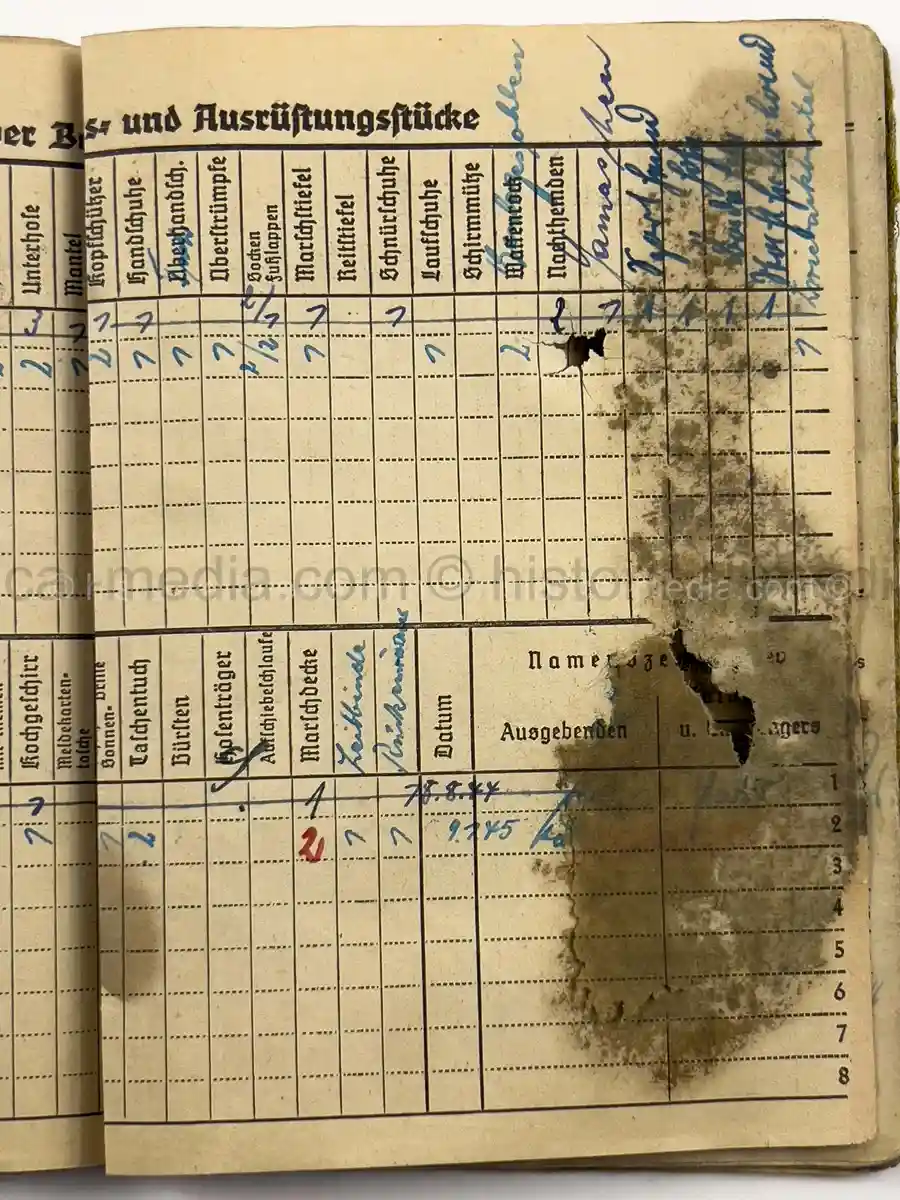 PANZER SOLDUCH – PETER GLASER – PANZERSCHÜTZE – PANZER-ABTEILUNG 116 / PZ.GREN.RGT. 59 – 20. PANZER-DIVISION – EASTERN FRONT – EK2 & SILVER PANZER ASSAULT BADGE – CLOSE COMBAT ENTRIES